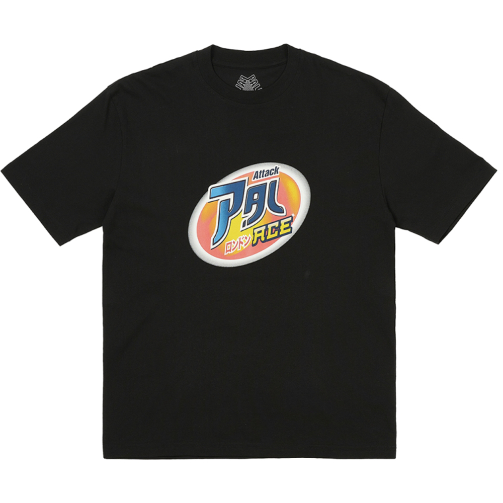 Thumbnail WASHED T-SHIRT BLACK one color