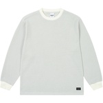 Thumbnail 2-TONE WAFFLE LONGSLEEVE WHITE one color
