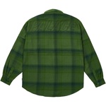 Thumbnail BRUSHED FLANNEL DROP SHOULDER SHIRT GREEN one color