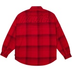 Thumbnail BRUSHED FLANNEL DROP SHOULDER SHIRT RED one color