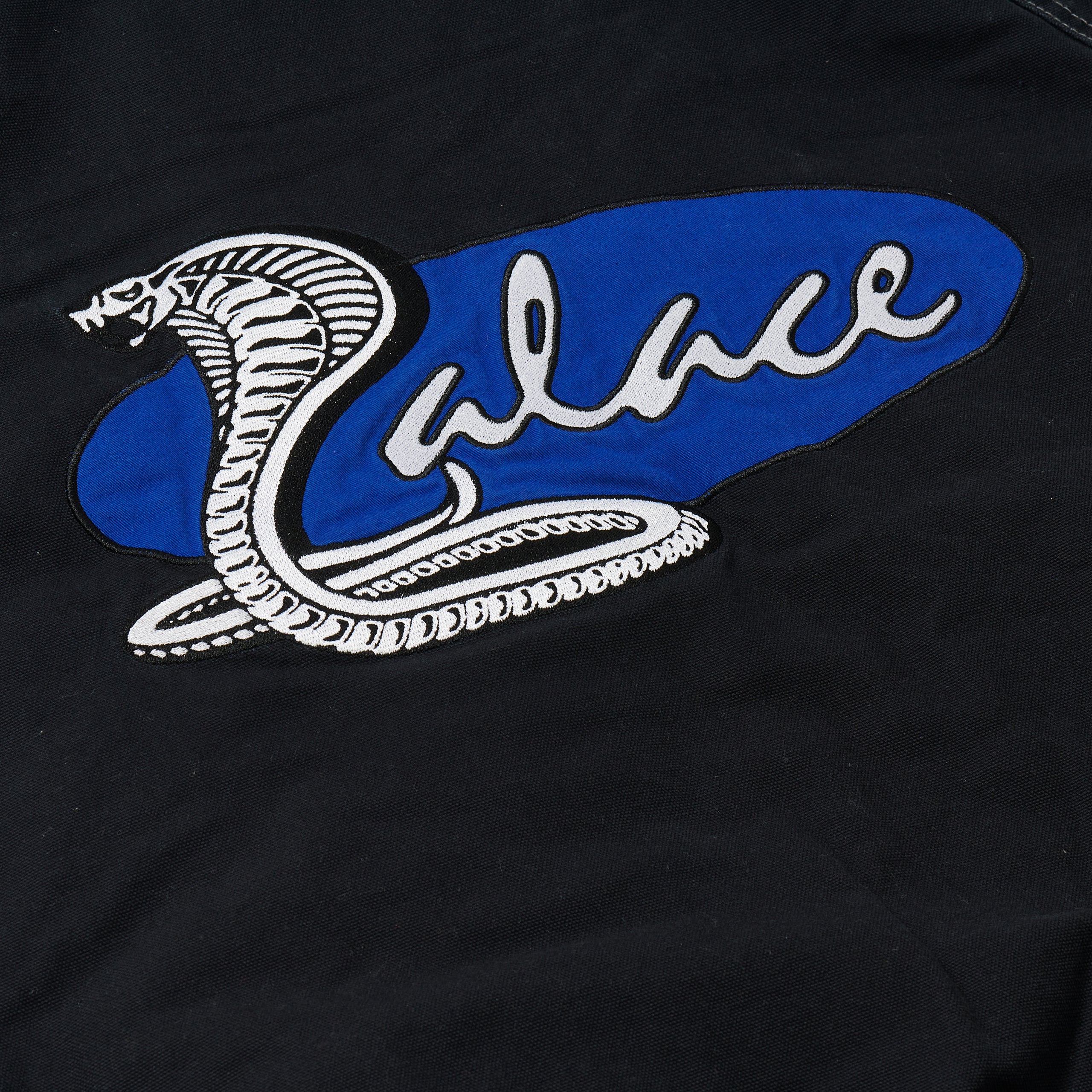 Canvas Cobra Jacket Black - Spring 2025 - Palace Community