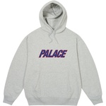 Thumbnail DUO LOGO HOOD GREY MARL one color