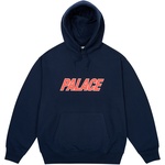 Thumbnail DUO LOGO HOOD NAVY one color