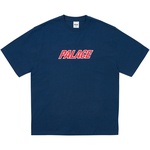 Thumbnail HEAVY FONT T-SHIRT NAVY one color