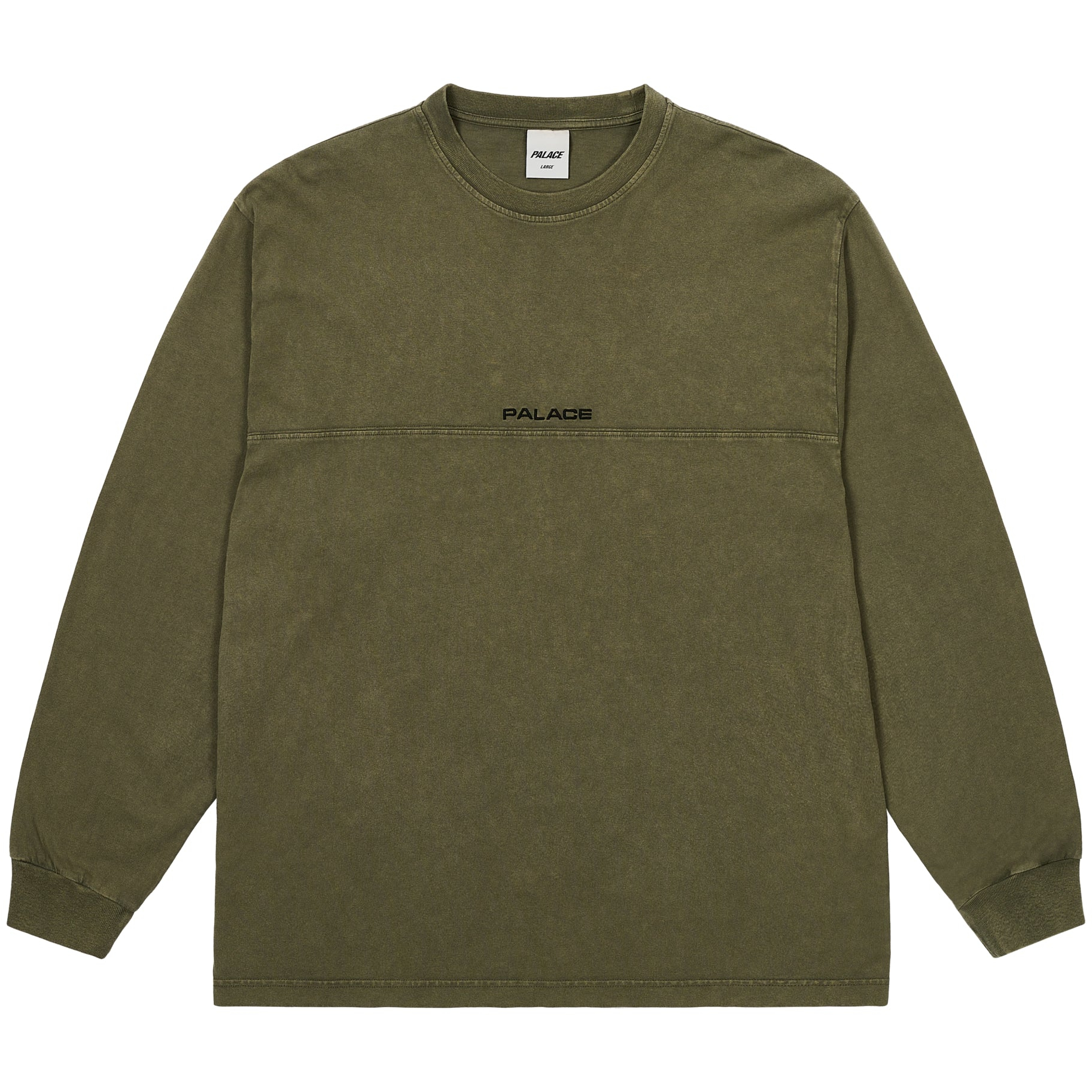 Thumbnail MICRO PIGMENT LONGSLEEVE THE DEEP GREEN one color
