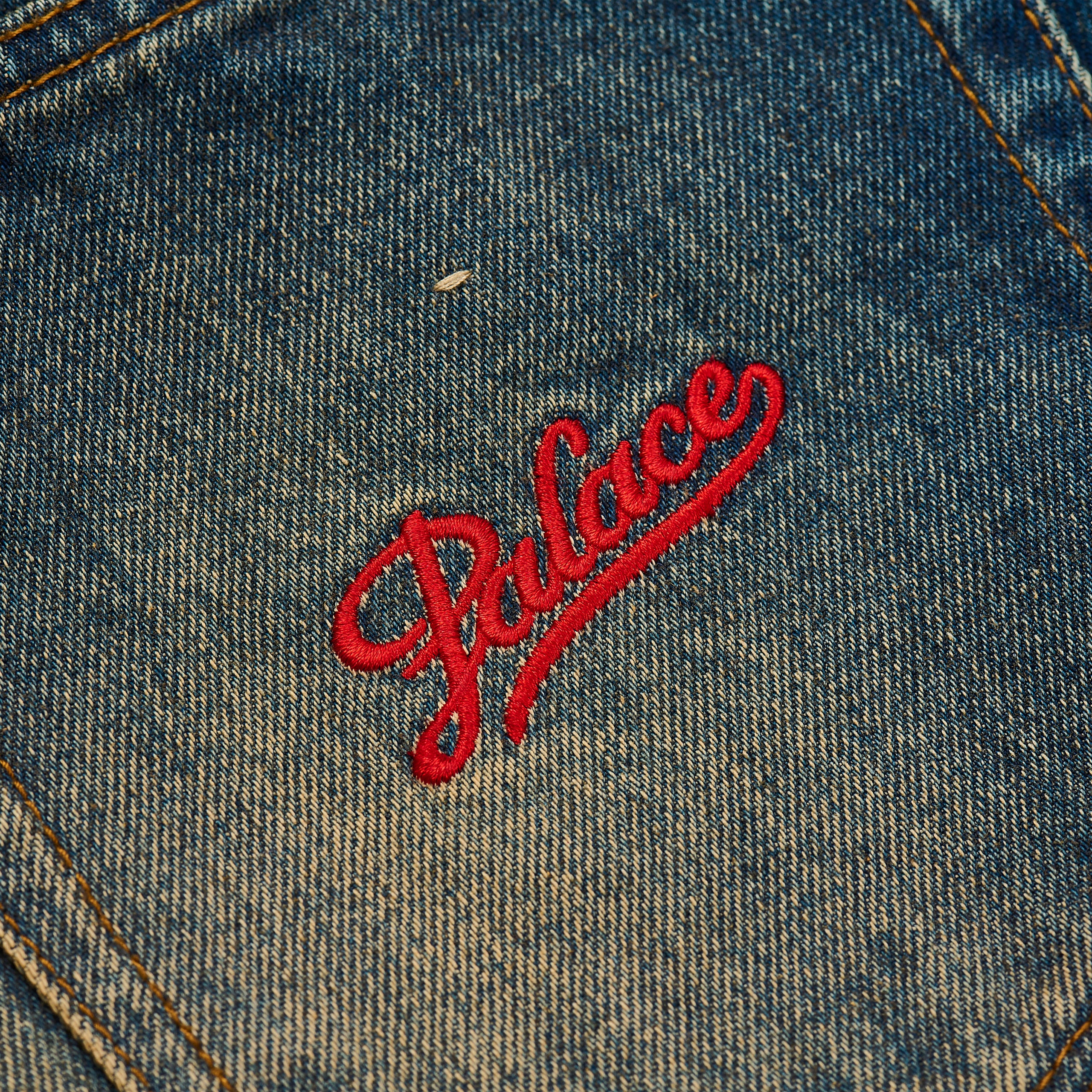 P90 Baggy Jean Sand Wash Inidgo - Spring 2025 - Palace Community