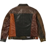 Thumbnail PATCHY LEATHER JACKET MULTI one color