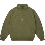 Thumbnail REFLECTO 1/4 ZIP THE DEEP GREEN one color