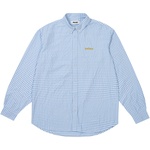 Thumbnail SEERSUCKER OXFORD SHIRT BLUE GINGHAM one color