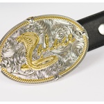 Thumbnail SNAKE BITE BELT SILVER one color