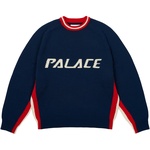 Thumbnail TRI COLOUR KNIT NAVY one color