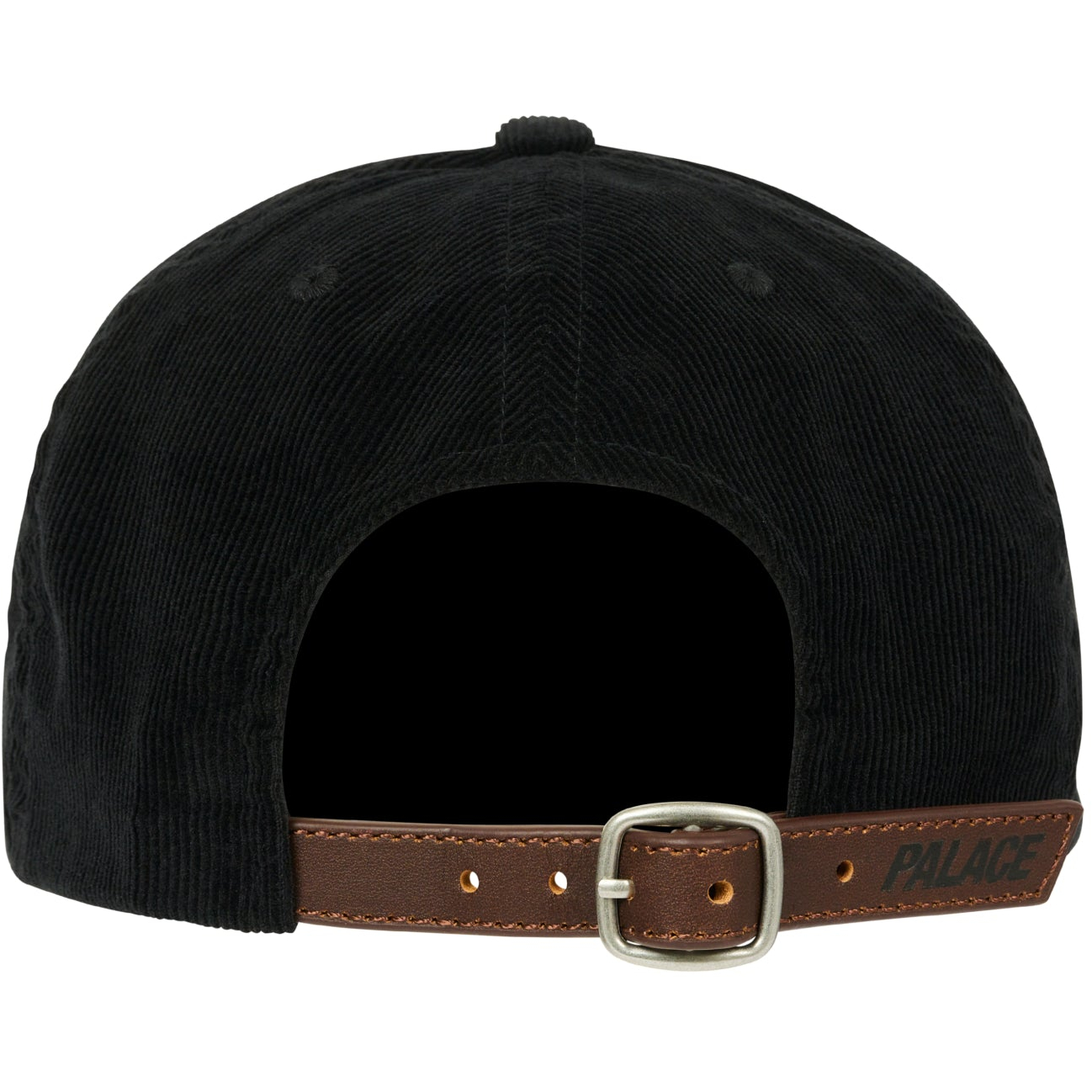 Thumbnail WASHED CORD 6-PANEL BLACK one color