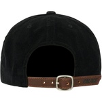 Thumbnail WASHED CORD 6-PANEL BLACK one color