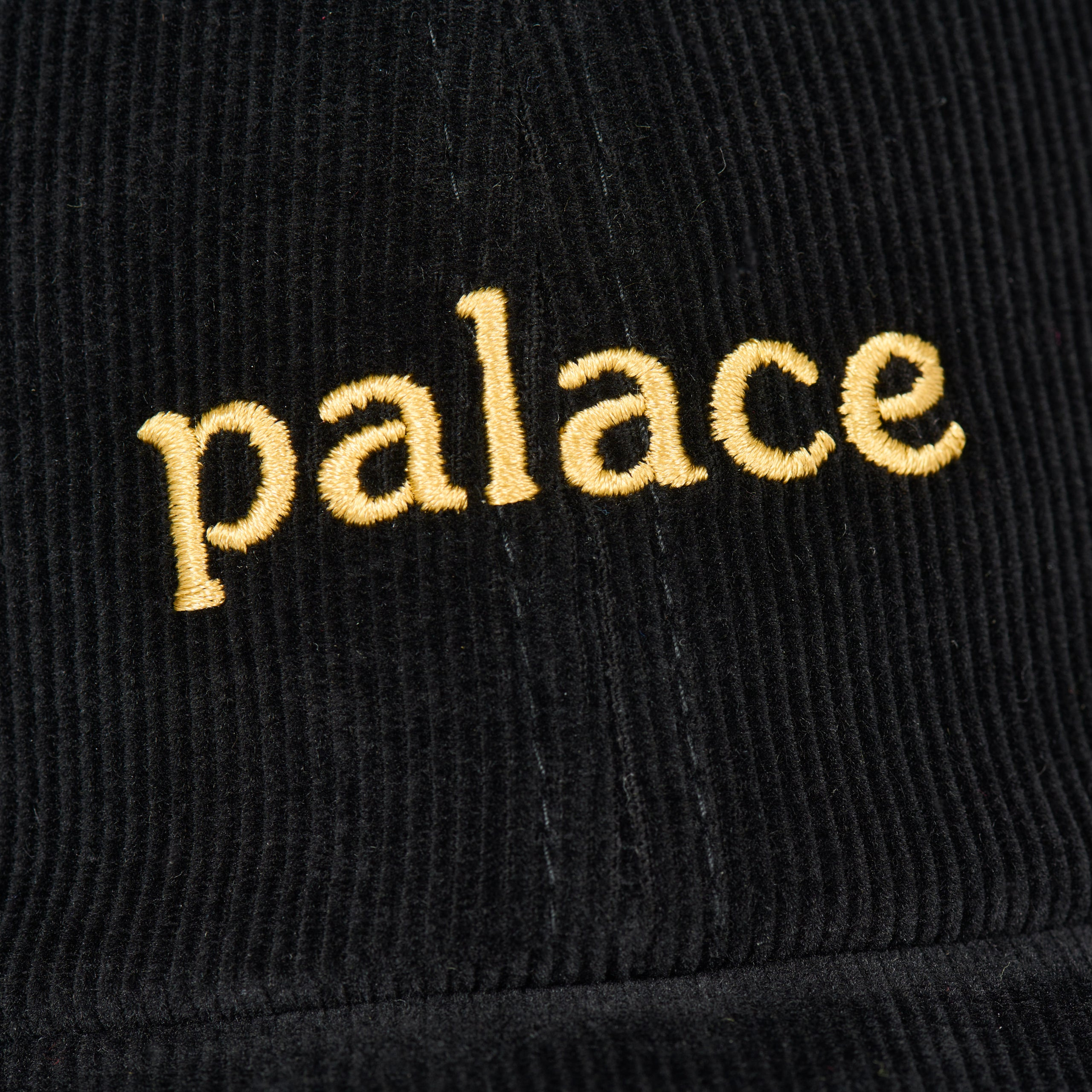 Thumbnail WASHED CORD 6-PANEL BLACK one color