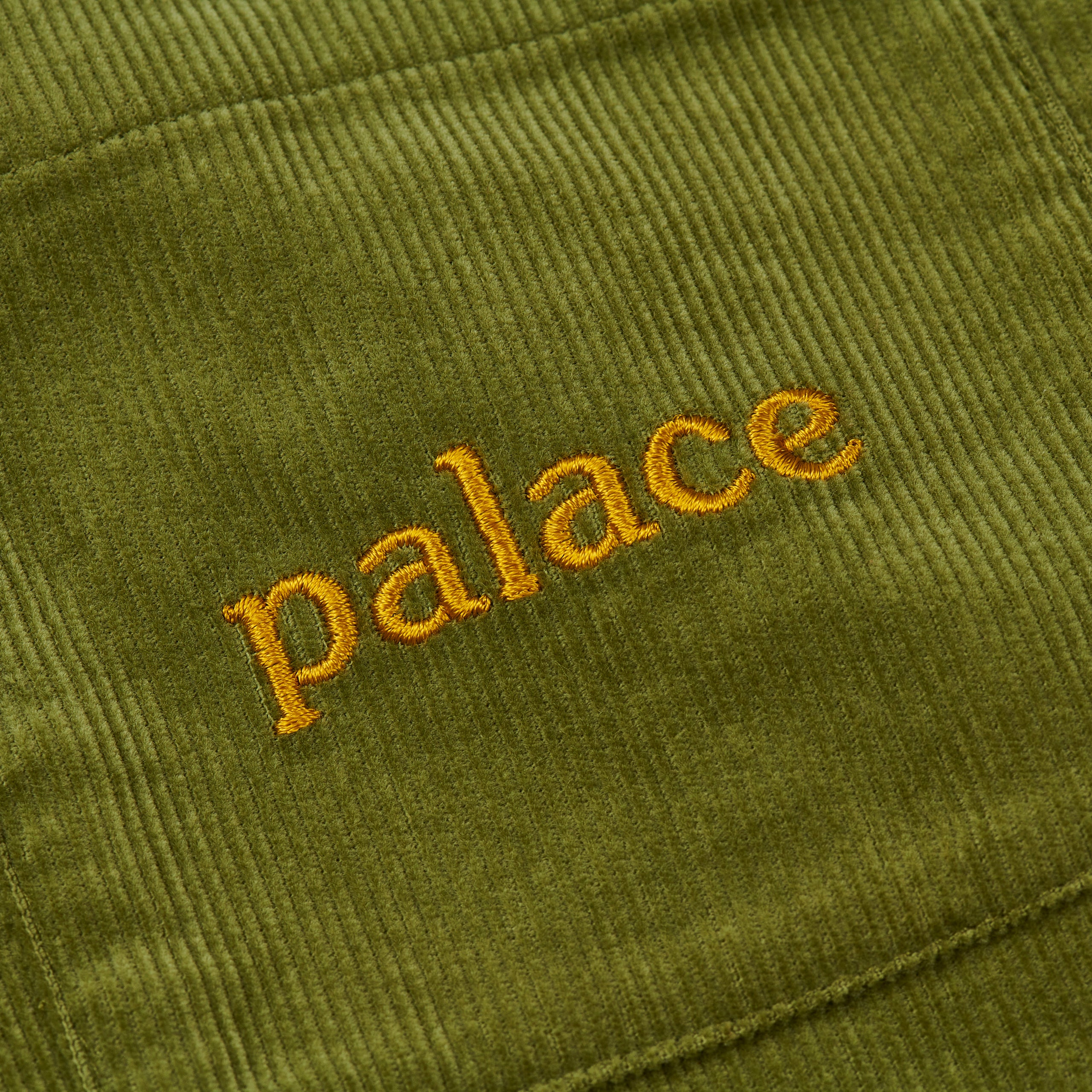 Thumbnail WASHED CORD SHIRT GREEN one color