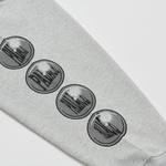 Thumbnail WIZARD SLEEVES HOOD GREY MARL one color