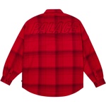 Thumbnail BRUSHED FLANNEL DROP SHOULDER SHIRT RED one color