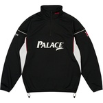 Thumbnail HOLE IN 1/4 ZIP BLACK one color