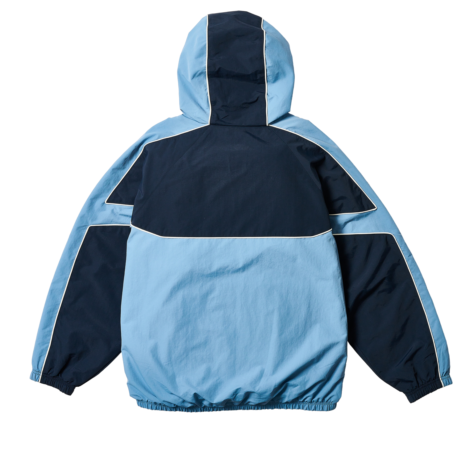 Piped Hooded Shell Jacket Blue - Spring 2025 - Palace Community Piped Hooded Shell Jacket Blue - Spring 2025 - Palace Community