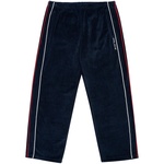 Thumbnail PIPED VELOUR JOGGER NAVY one color