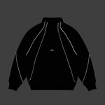 Thumbnail REFLECTO 1/4 ZIP BLACK one color