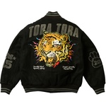 Thumbnail TORA TORA VARSITY JACKET BLACK one color