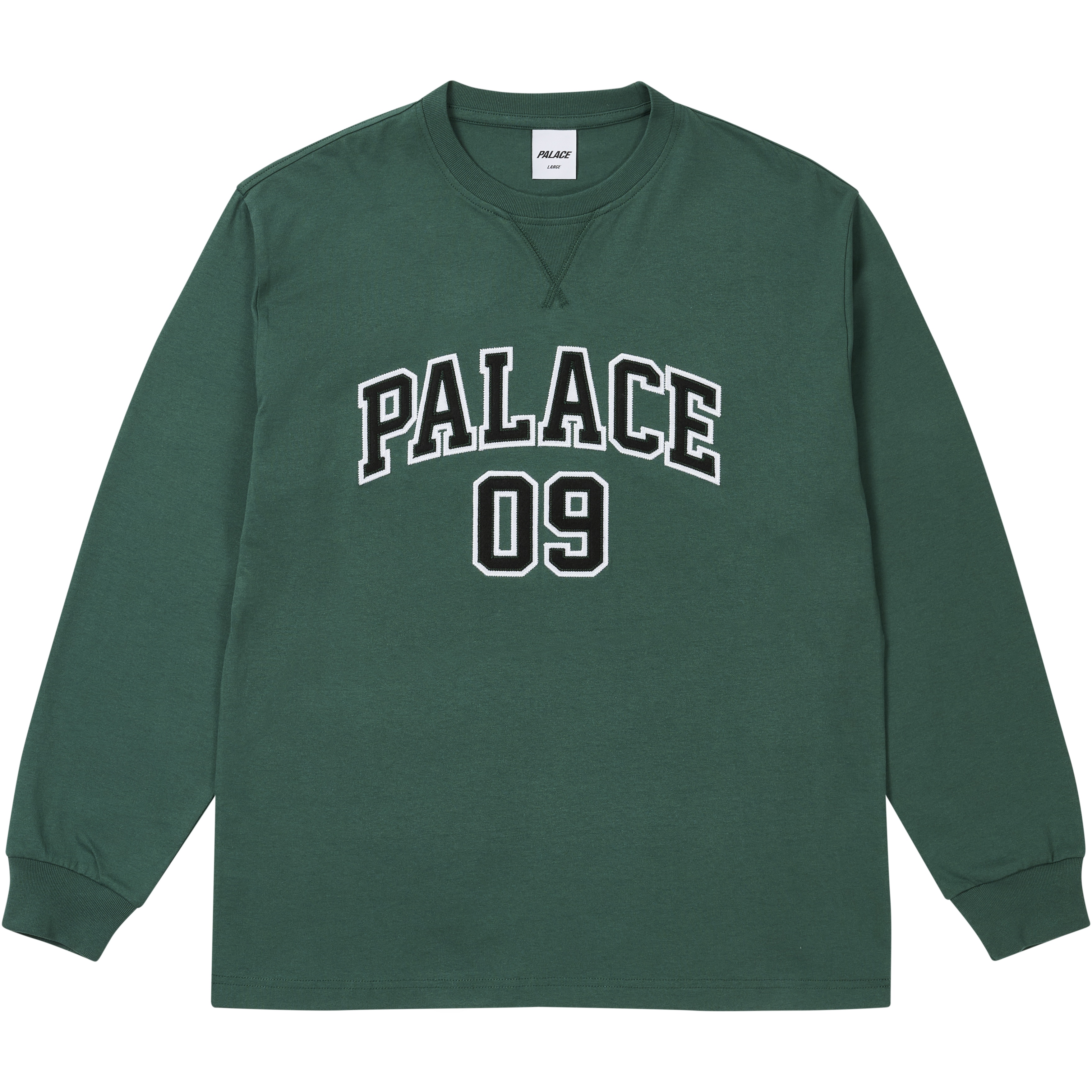 Palace 09 PALACE LONGSLEEVE RACEY GREEN