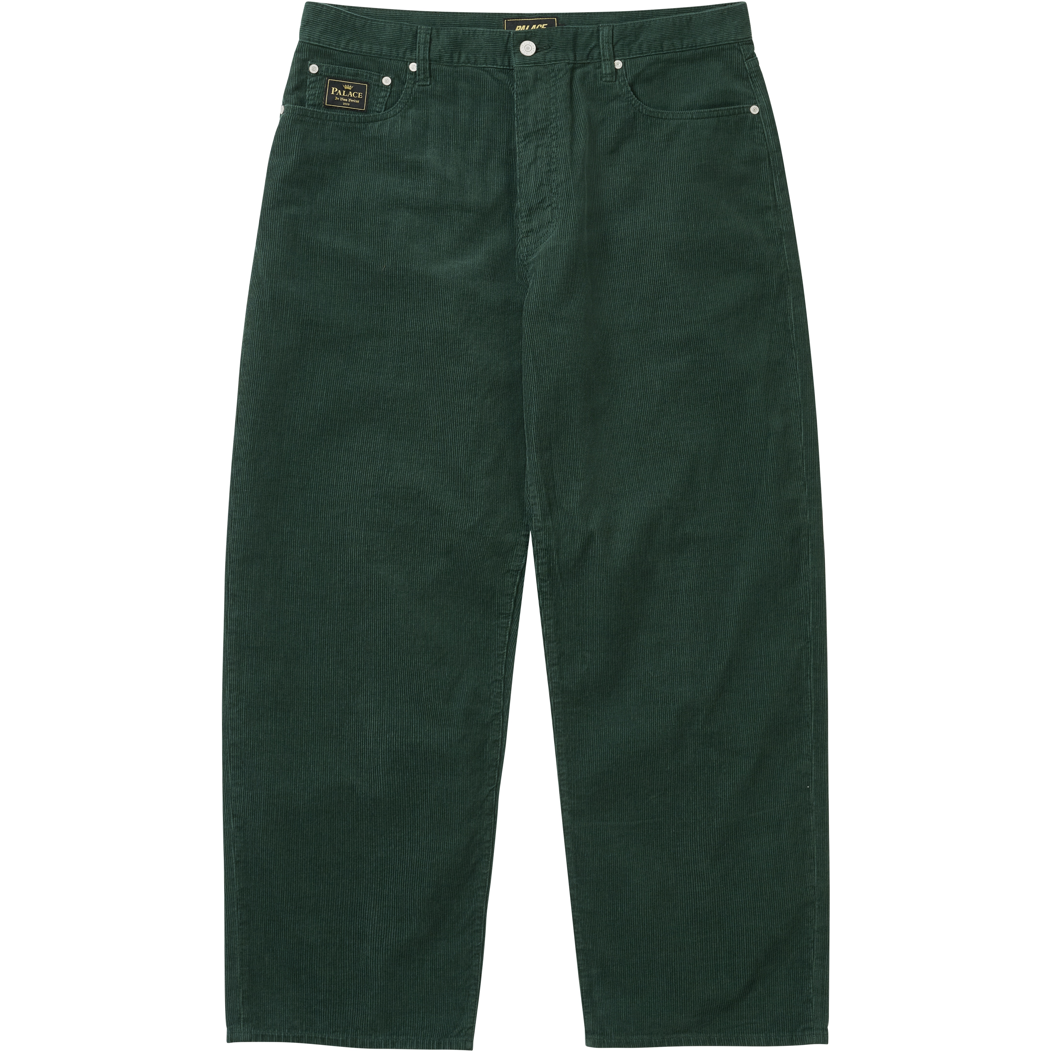 Palace BAGGY CORD P90 JEAN GREEN