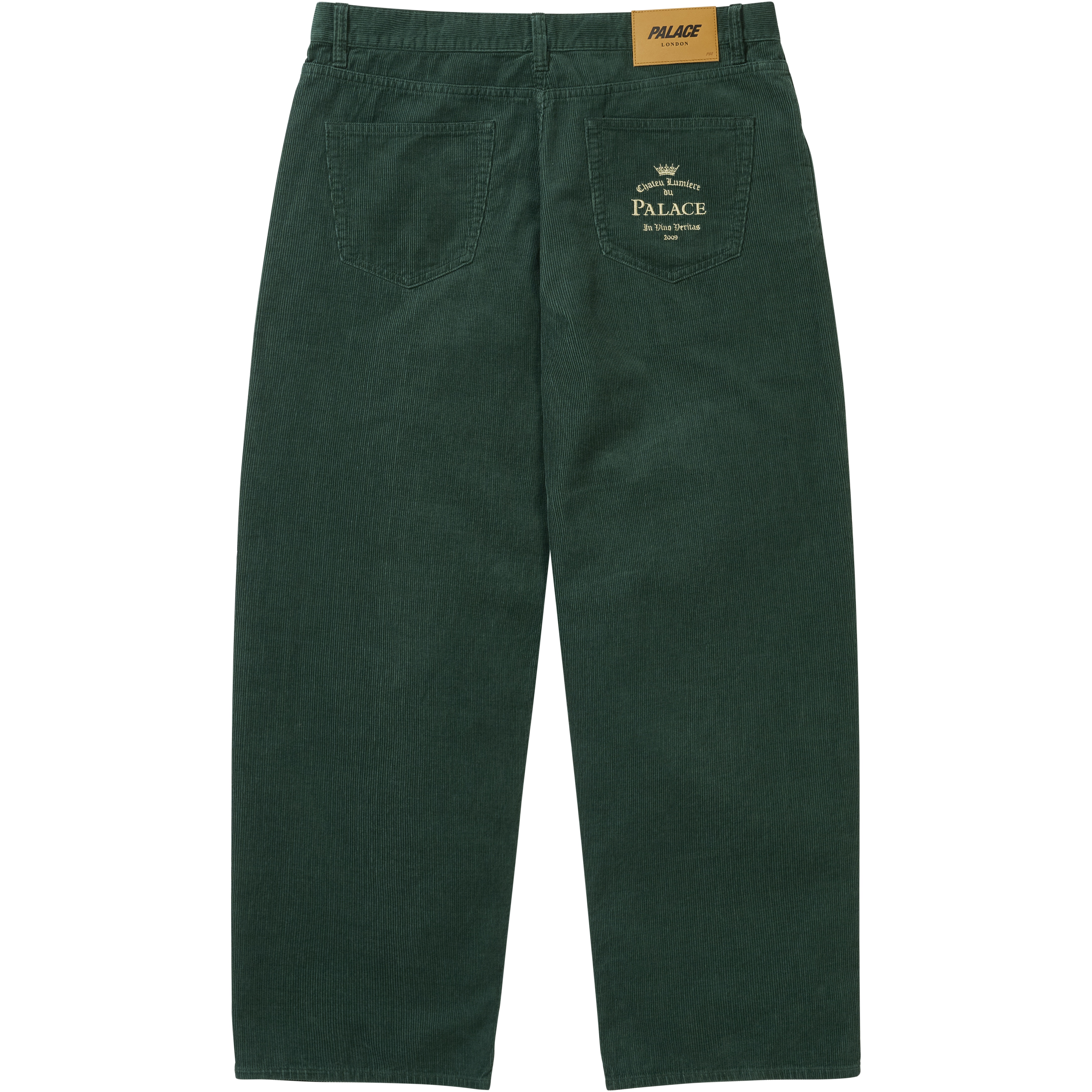 Thumbnail BAGGY CORD P90 JEAN GREEN one color