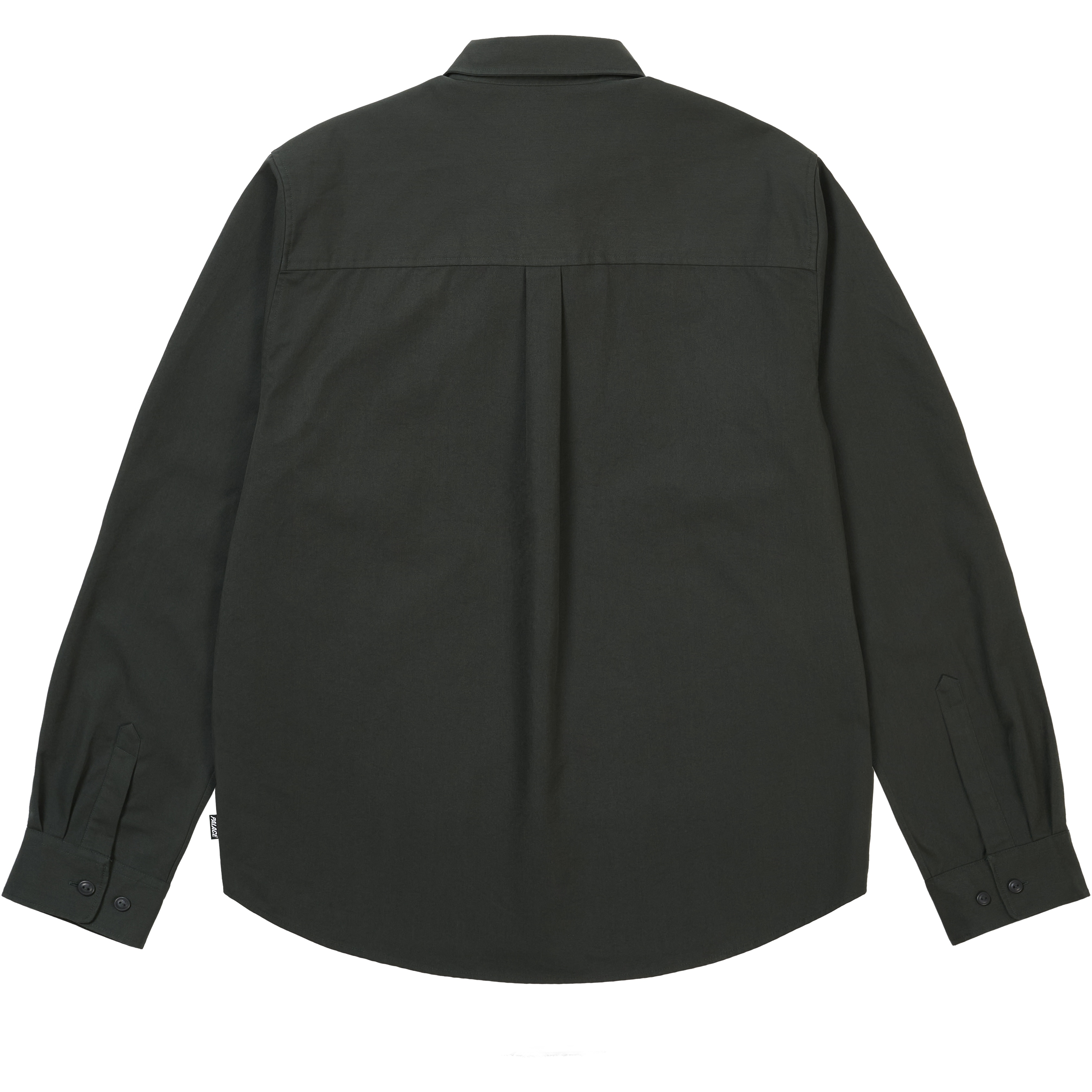 Thumbnail COTTON TWILL OVERSHIRT WASHED BLACK one color