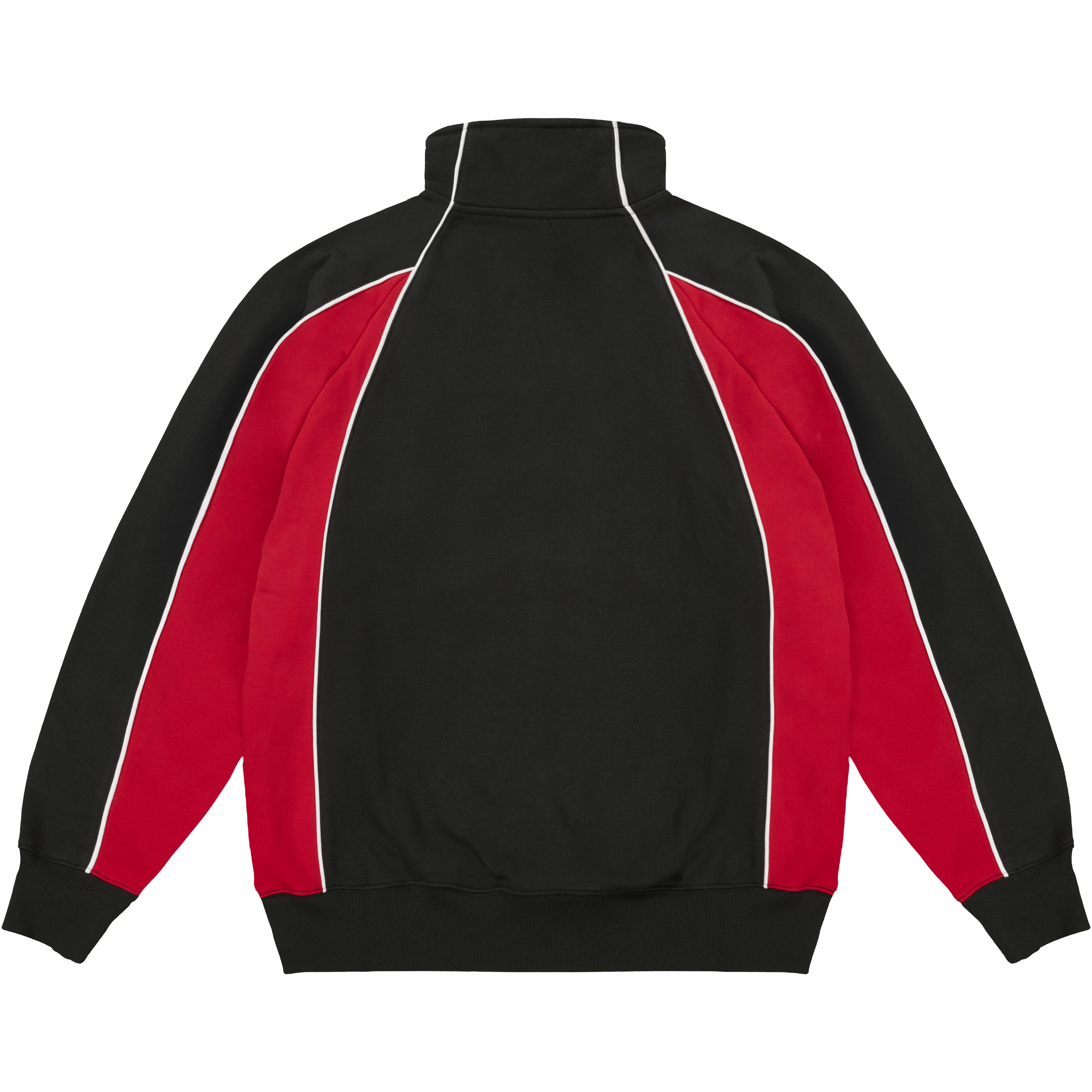 Thumbnail COURTSIDE 1/4 ZIP BLACK / TRUEST RED one color