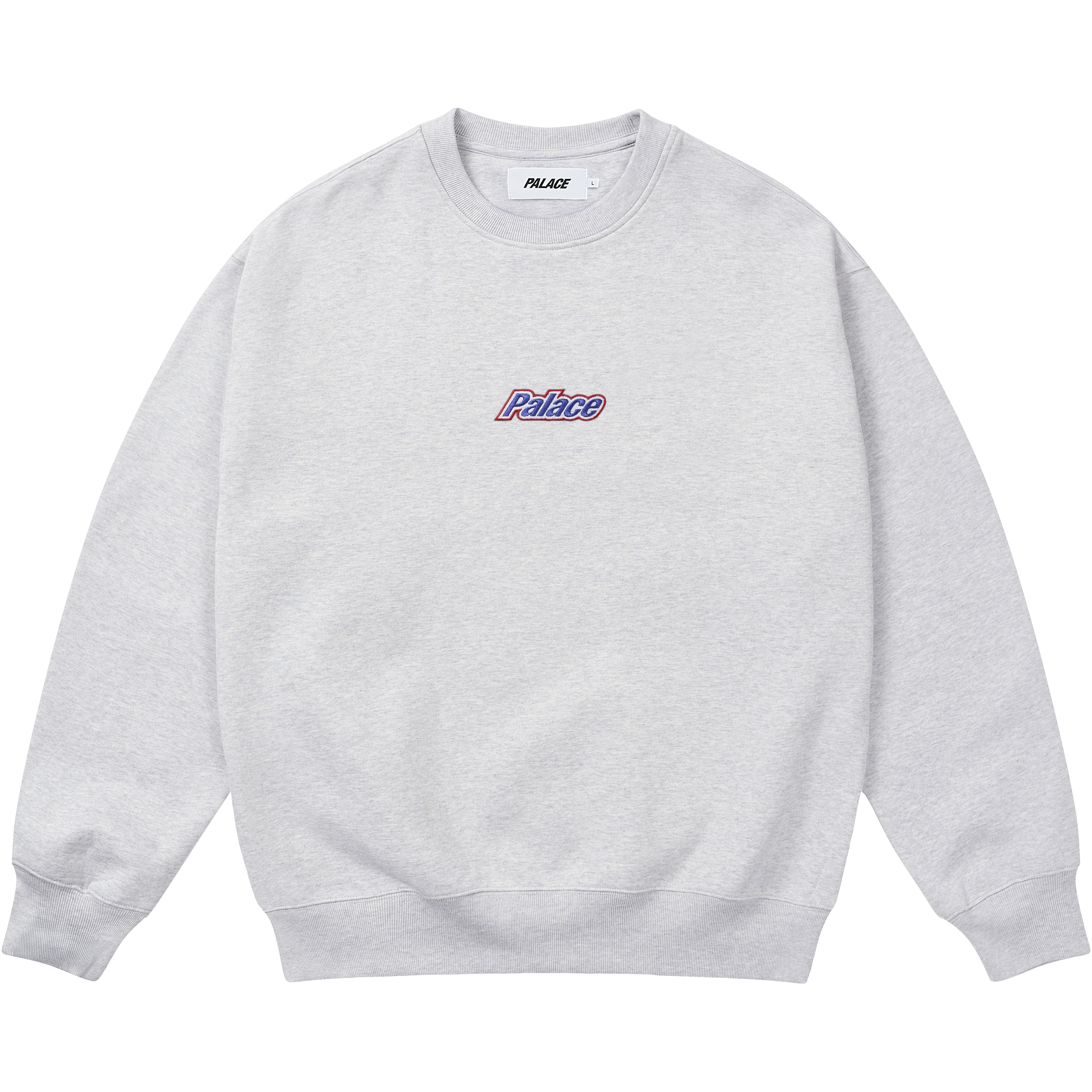 Palace CURRENT CREW GREY MARL