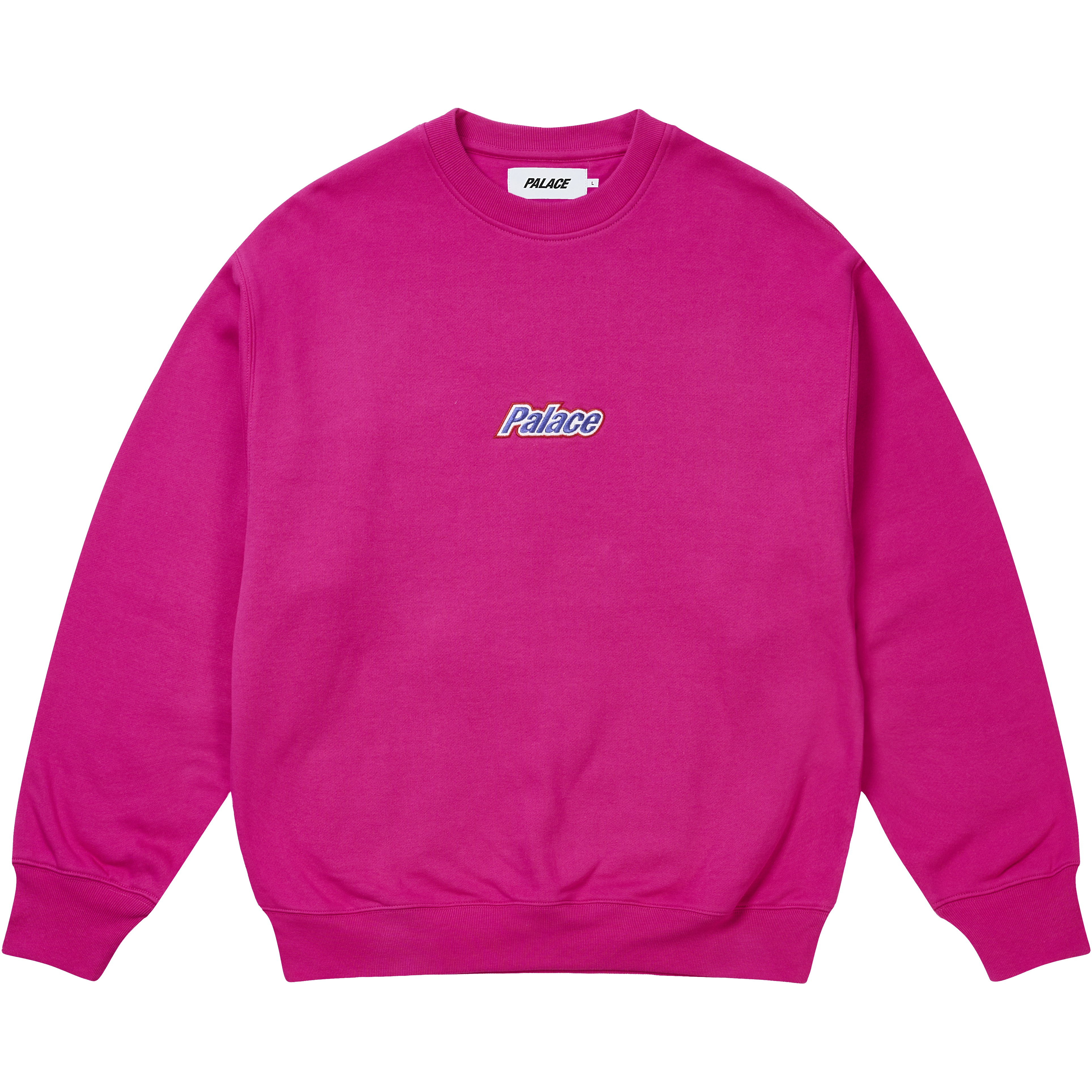 Palace CURRENT CREW HEAVY PINK