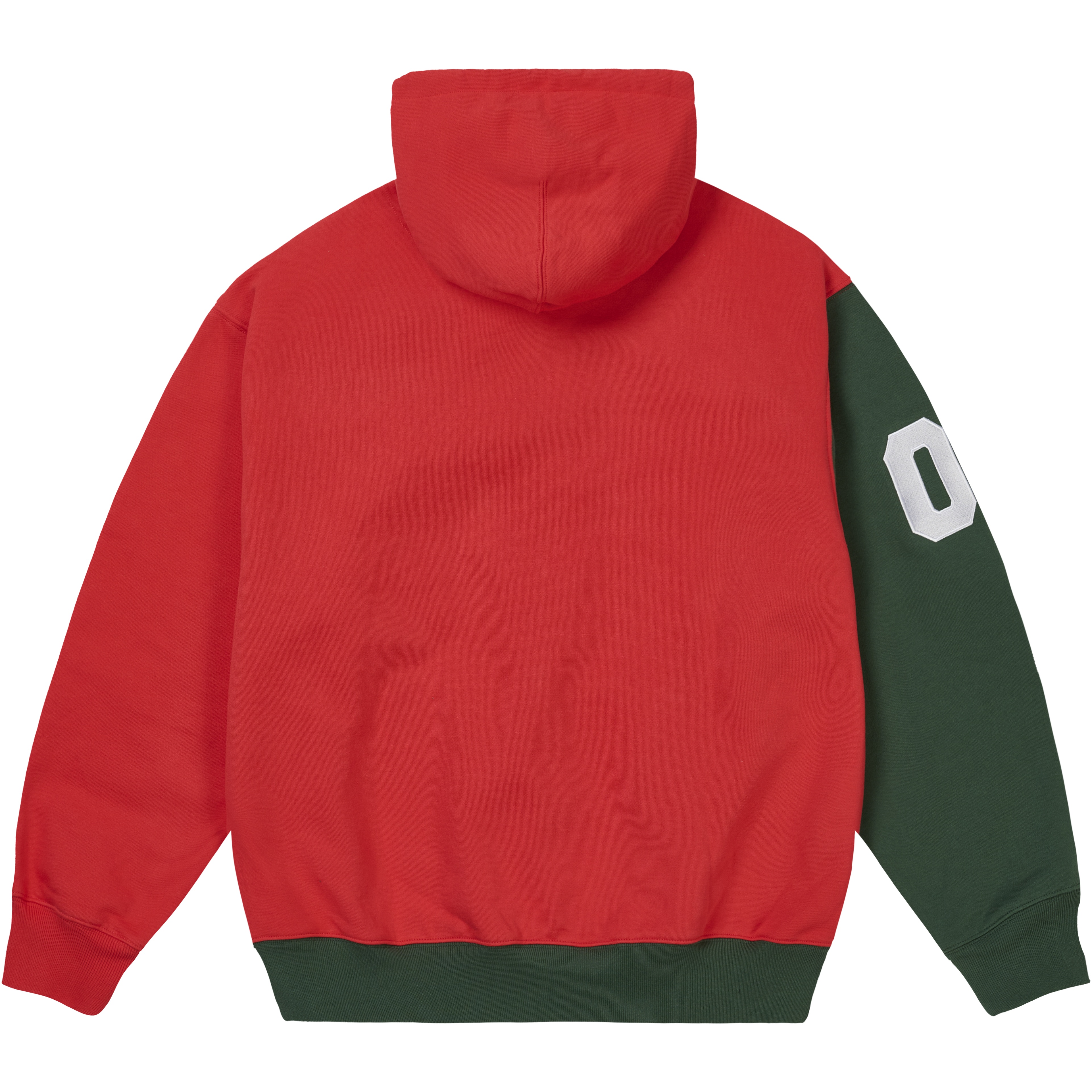 Thumbnail ESTABLISHED ZIP HOOD RED one color