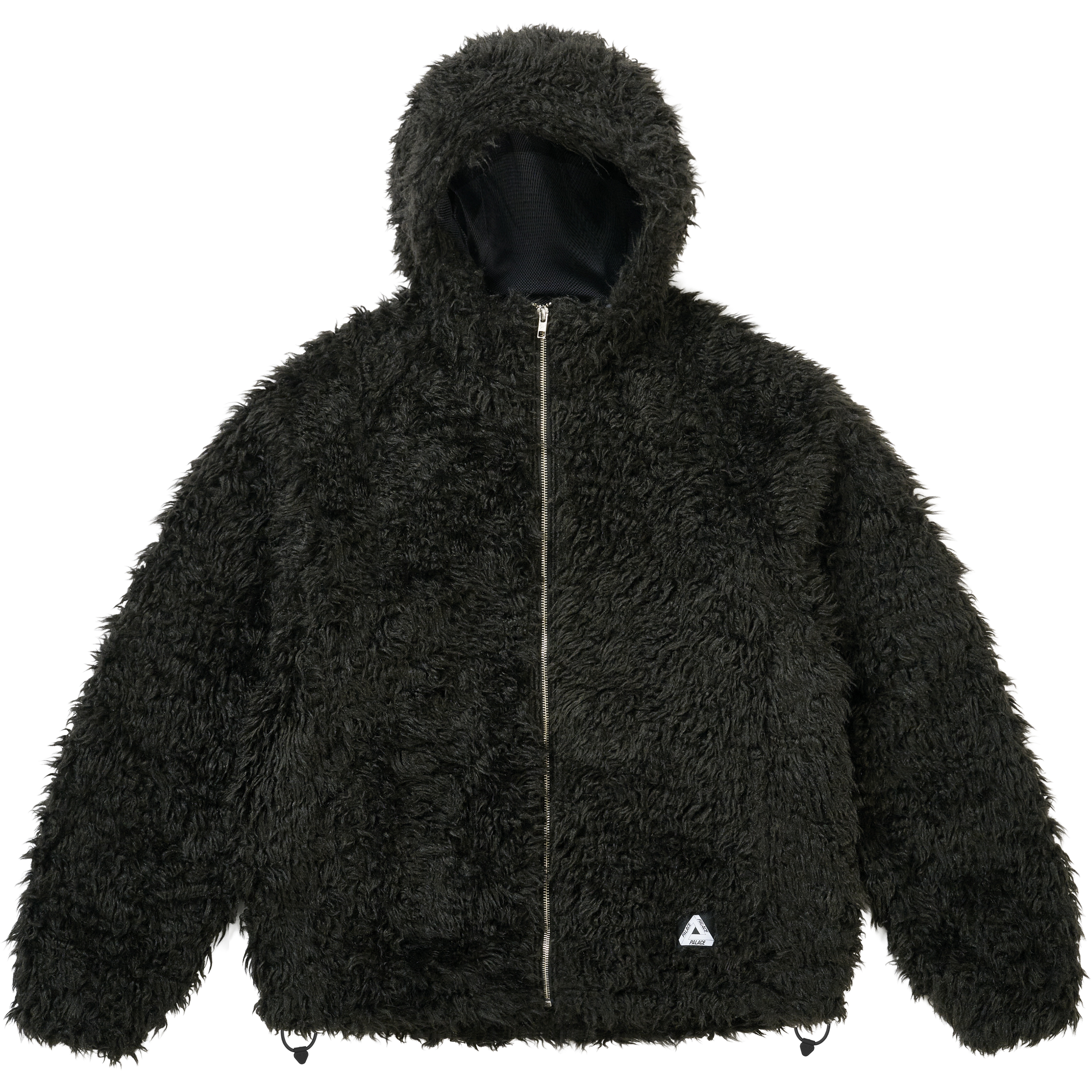 Palace FURRY FLEECE JACKET BLACK