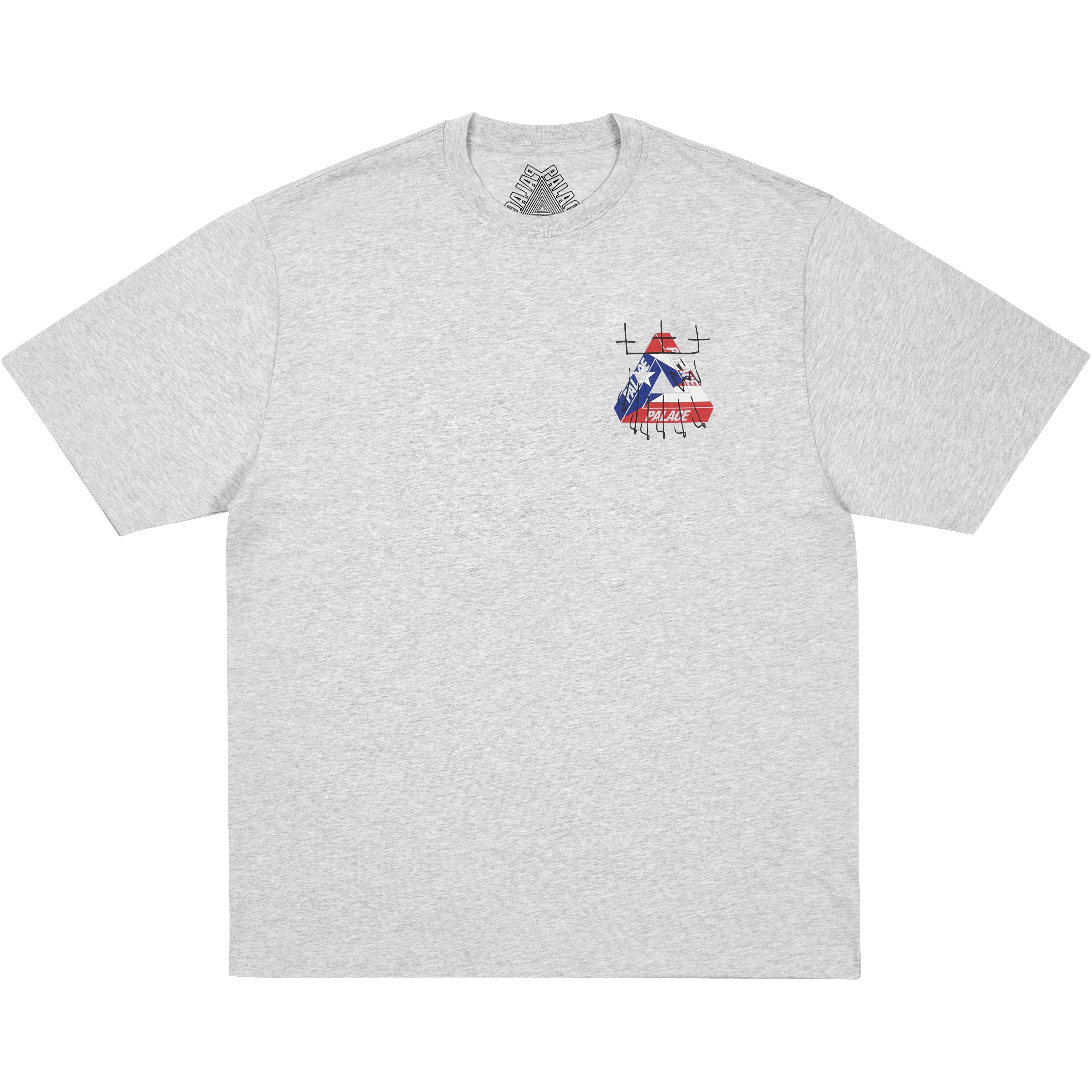 Palace KING TRI T-SHIRT GREY MARL
