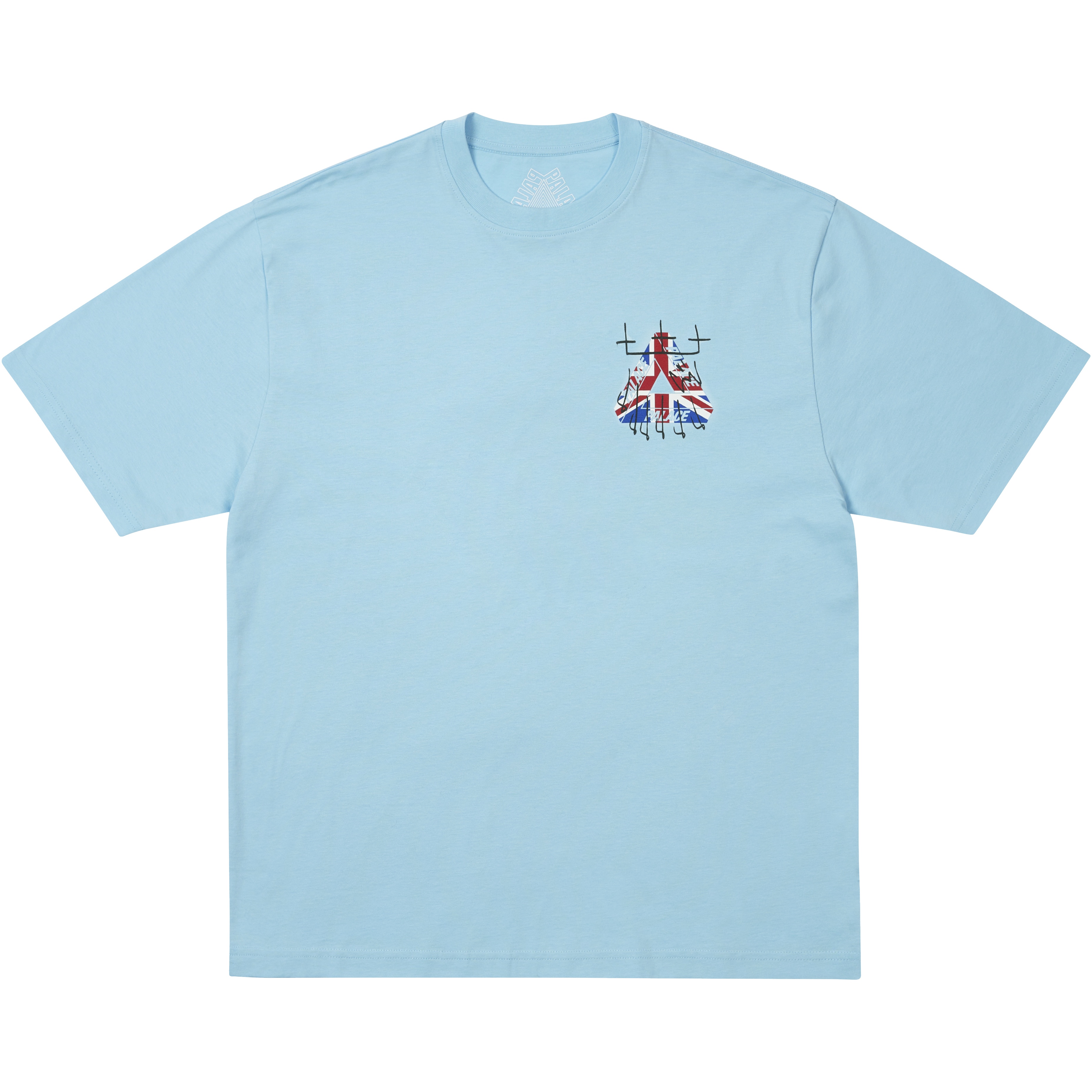 Palace KING TRI T-SHIRT SKYLINE BLUE