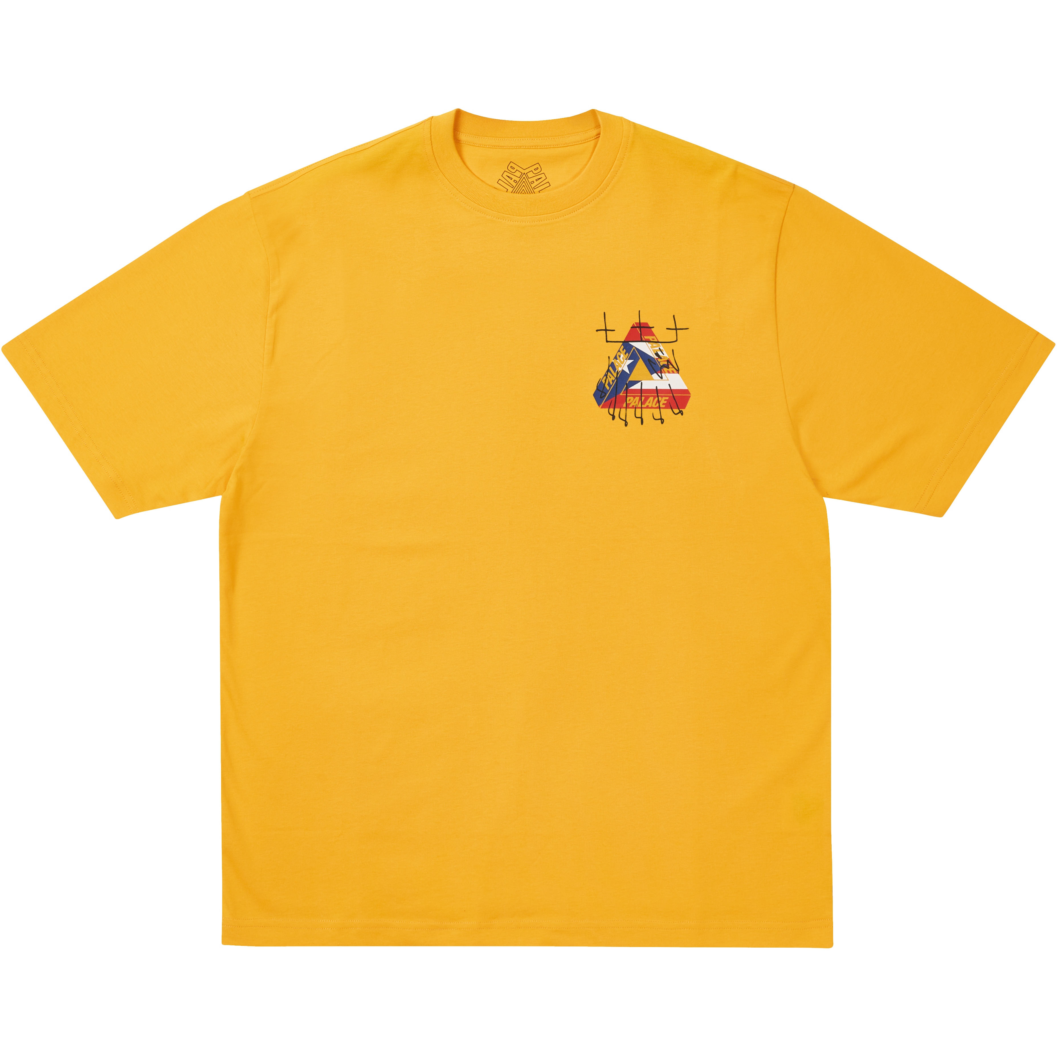 Palace KING TRI T-SHIRT SUNNY YELLOW