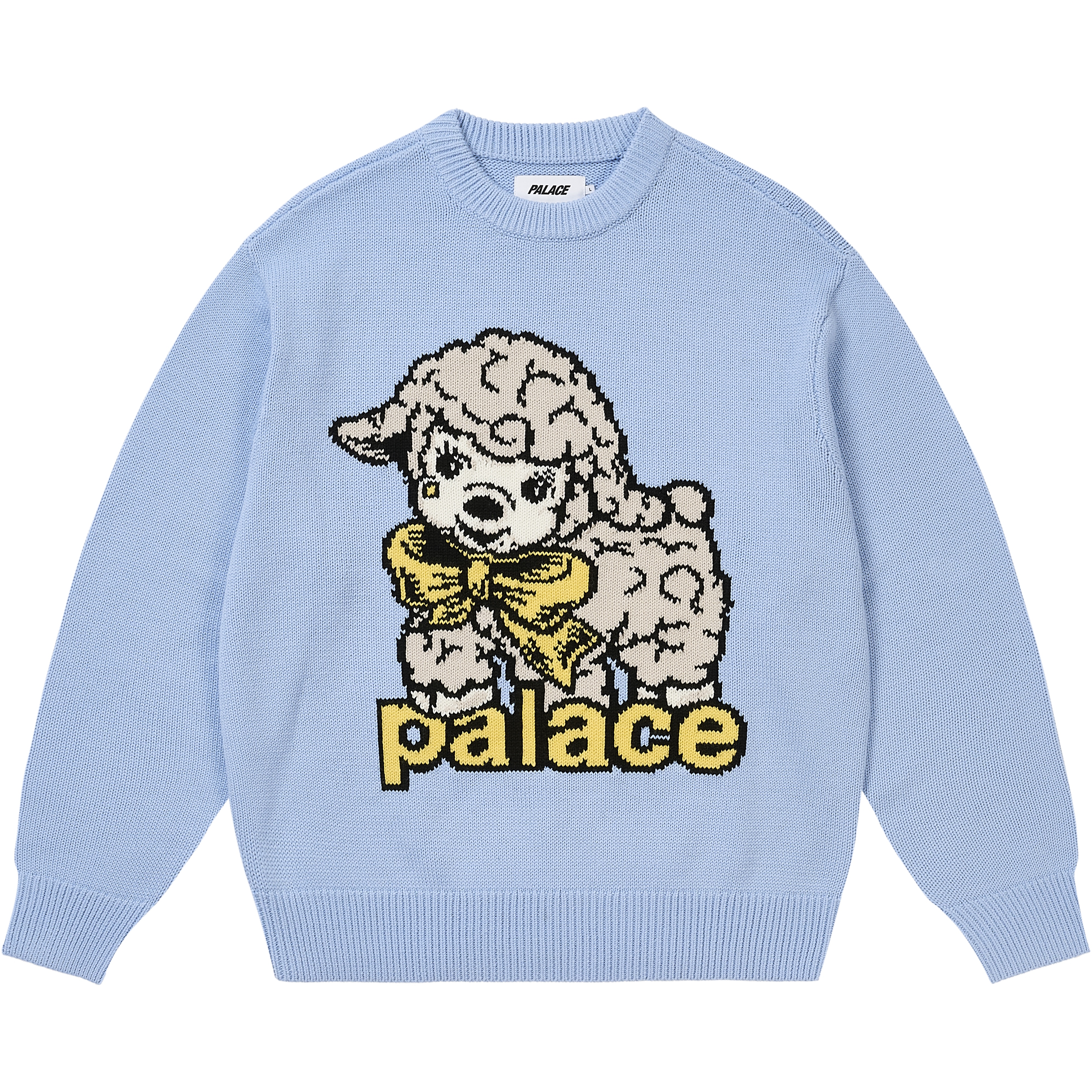 Palace LAMB KNIT SKYLINE BLUE