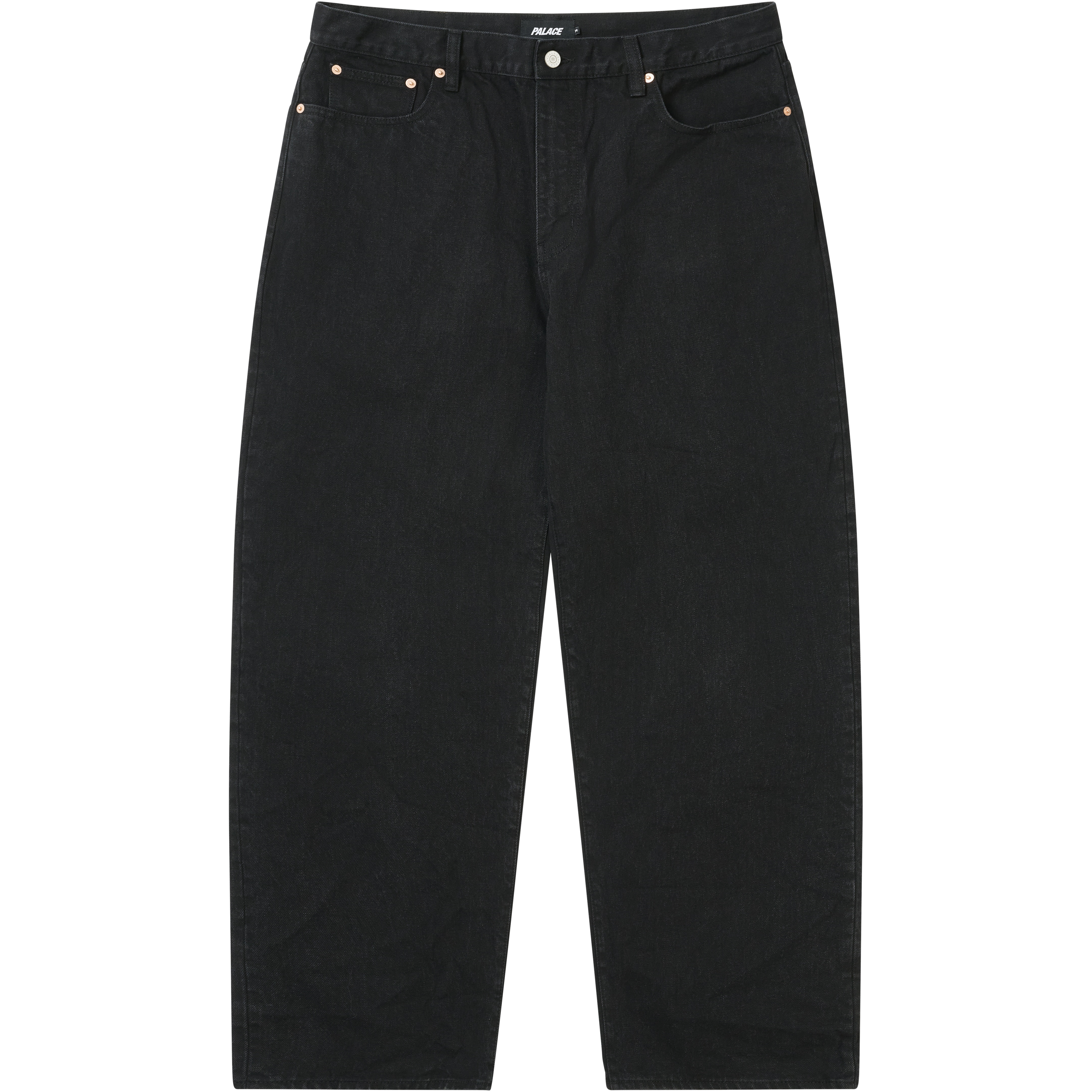 Palace LE SCRIPT P90 BAGGY JEAN BLACK