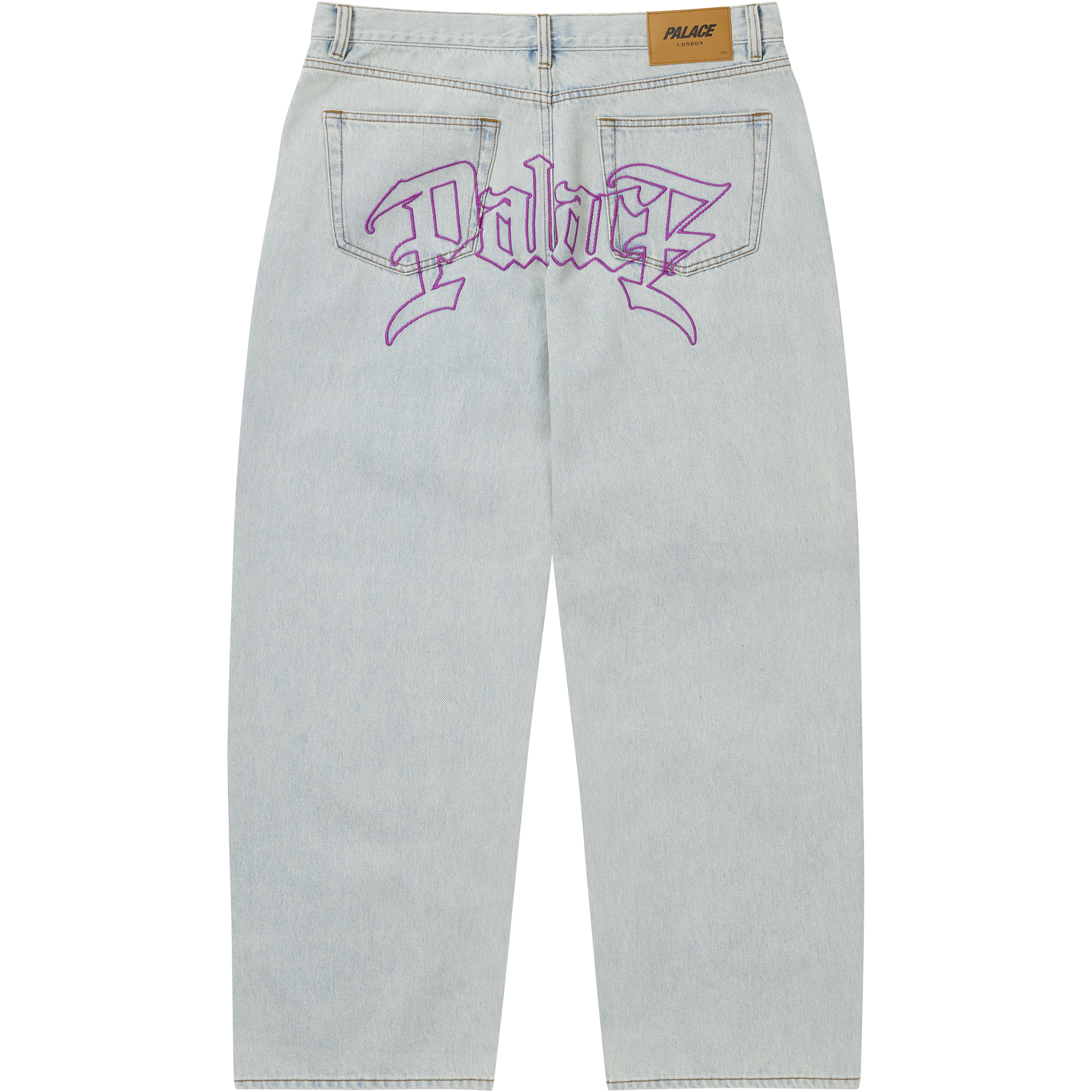 Thumbnail LE SCRIPT P90 BAGGY JEAN LIGHT ACID WASH one color