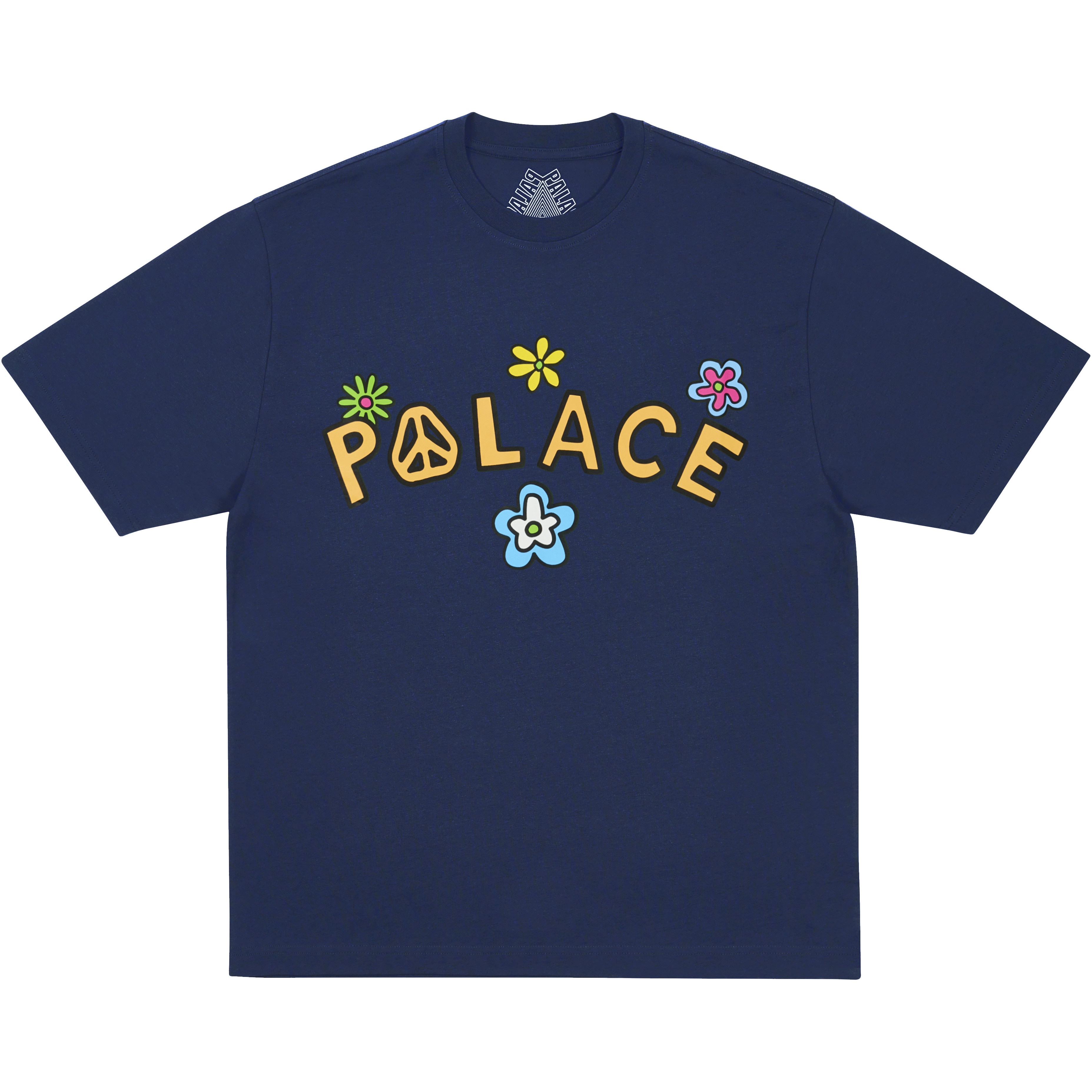 Palace ME MYSELF AND TRI T-SHIRT NAVY