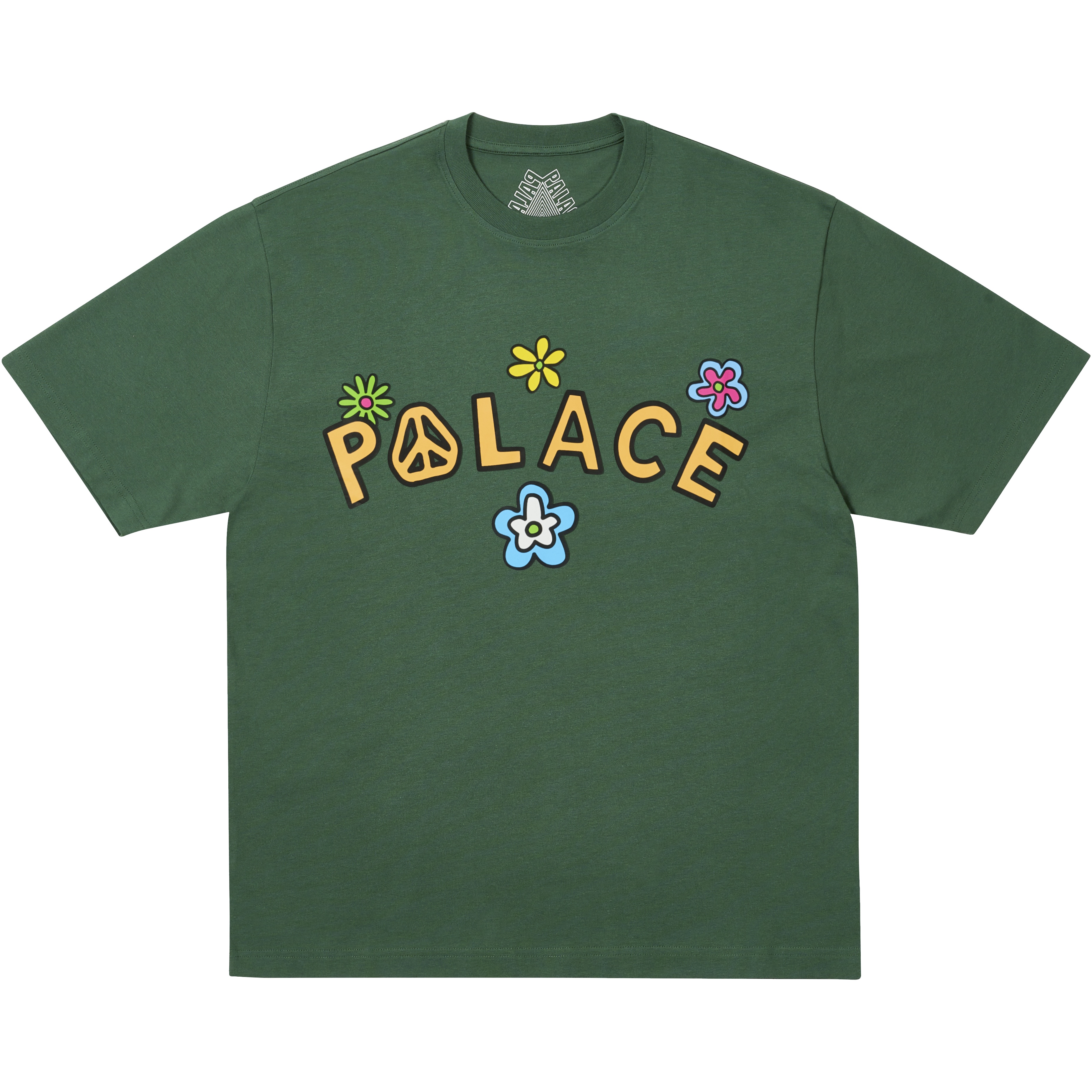 Palace ME MYSELF AND TRI T-SHIRT RACEY GREEN