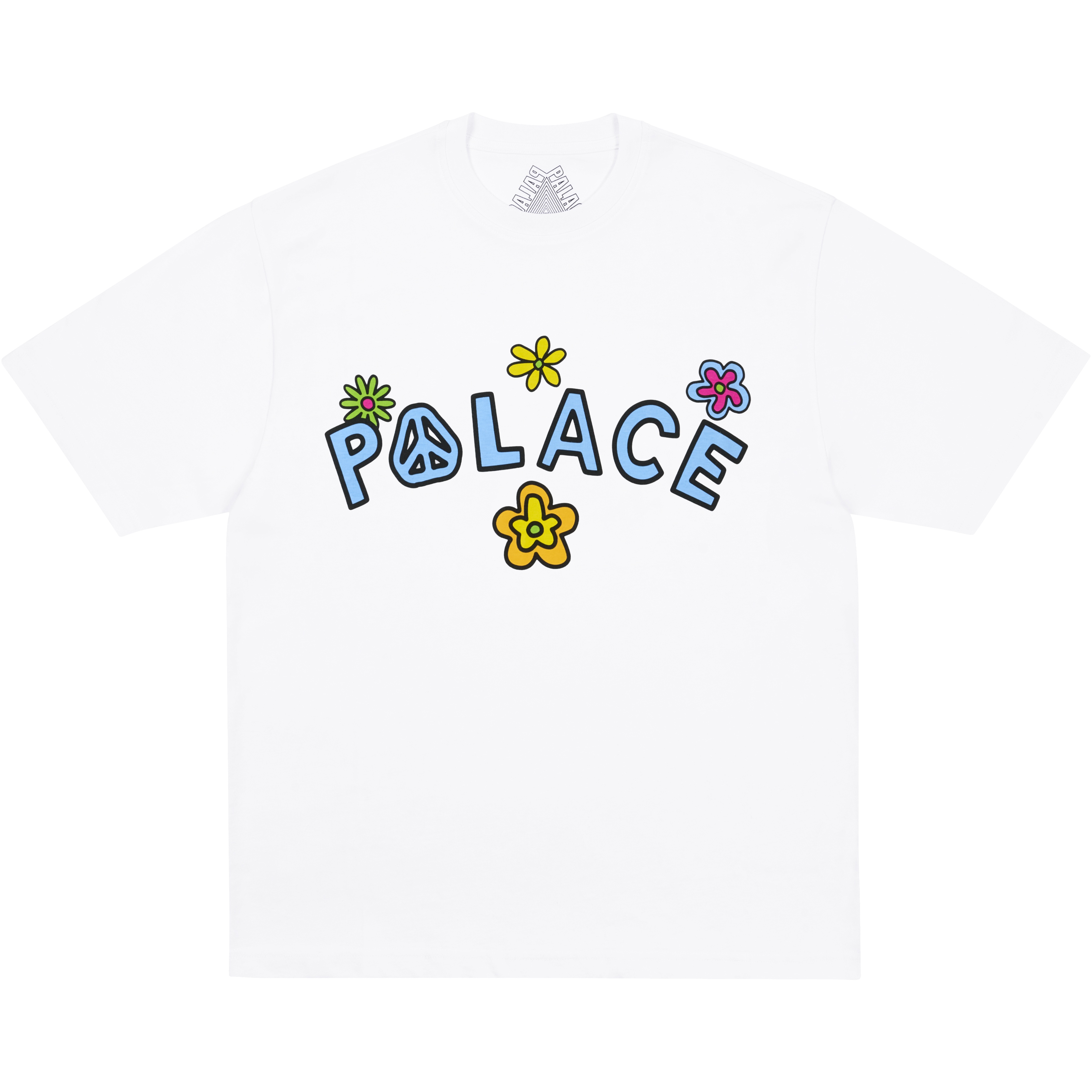 Palace ME MYSELF AND TRI T-SHIRT WHITE