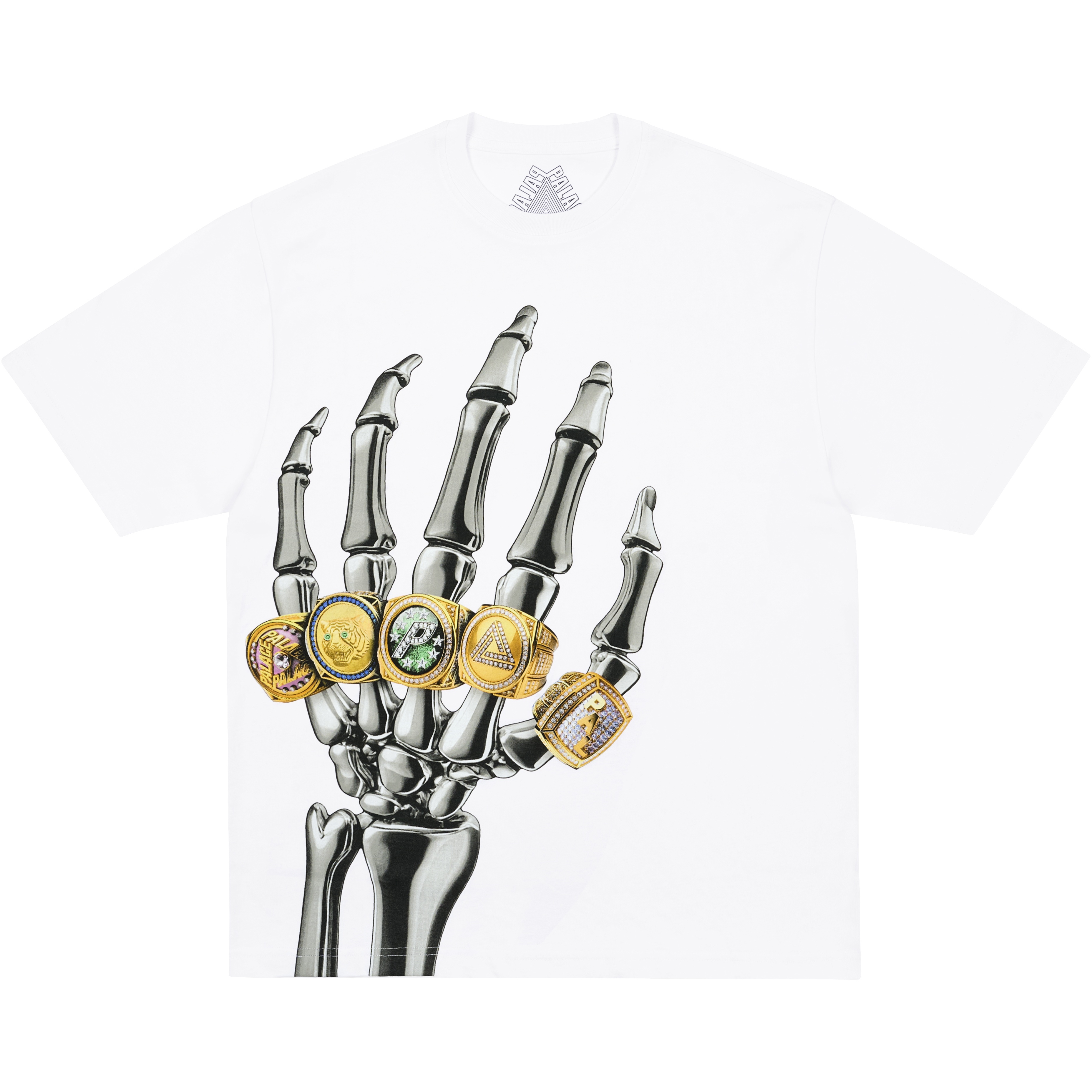Palace MECHANICAL CHAMPION T-SHIRT WHITE