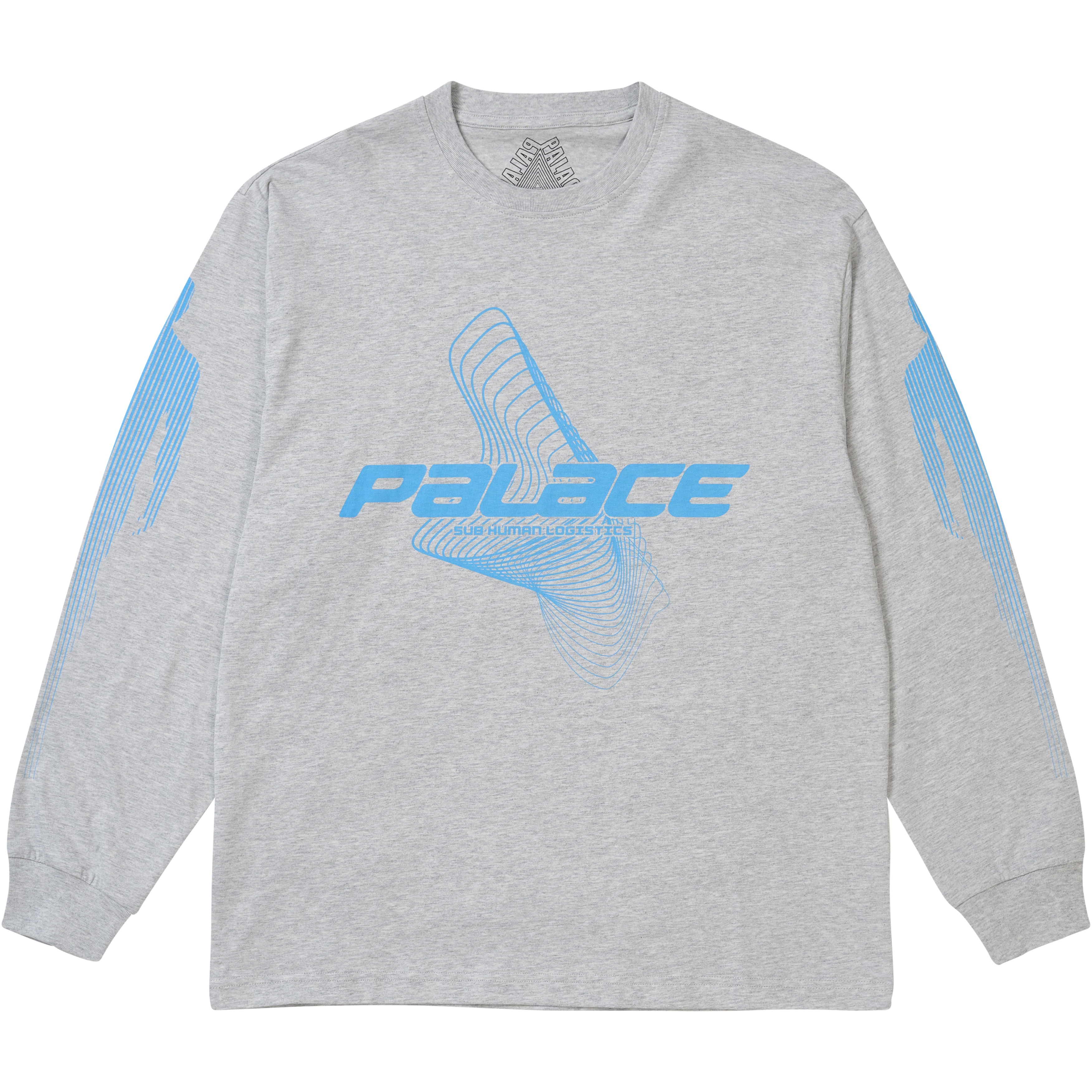 Palace METAMORPHOSIS LONGSLEEVE GREY MARL