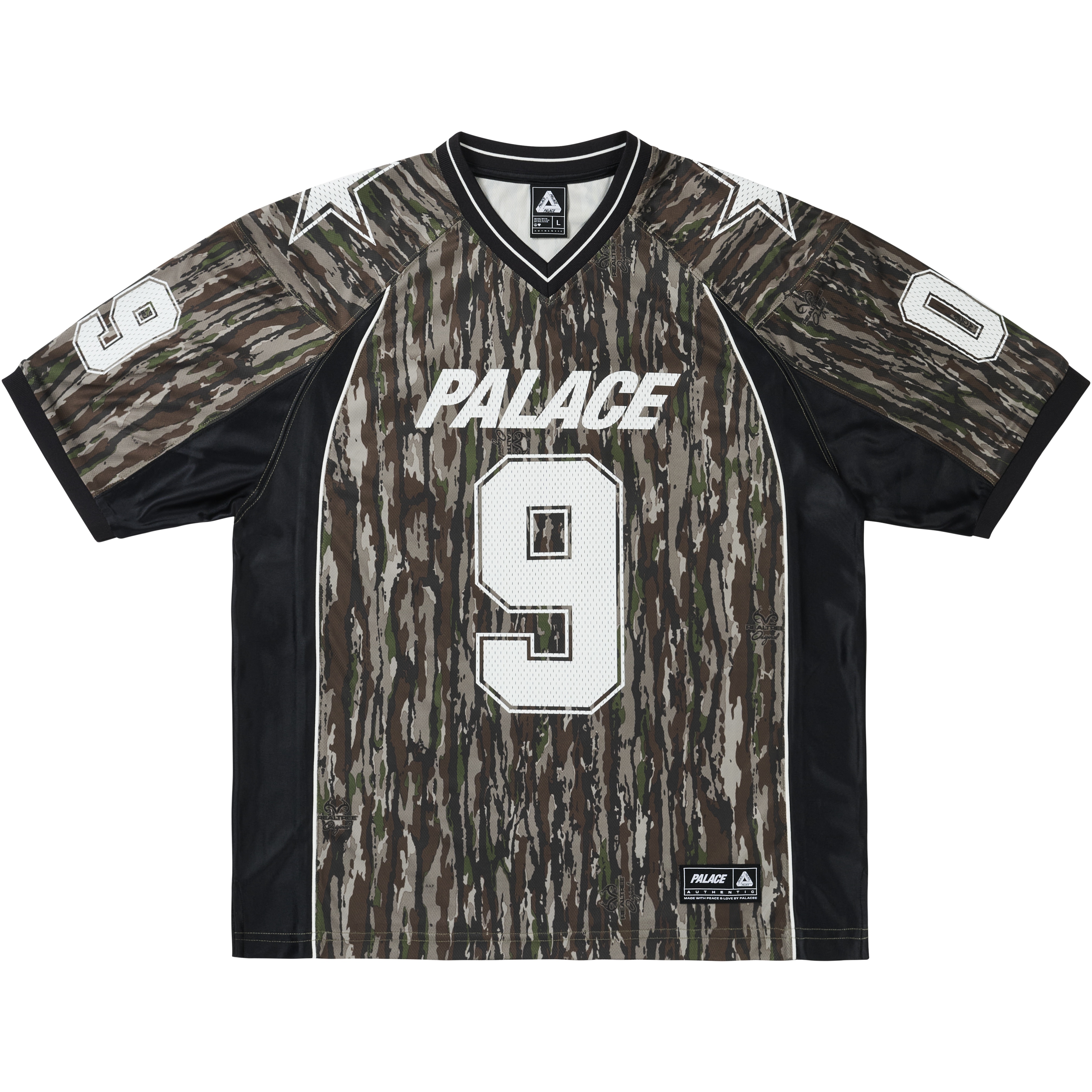 Palace NEIN MESH JERSEY REALTREE ORIGINAL