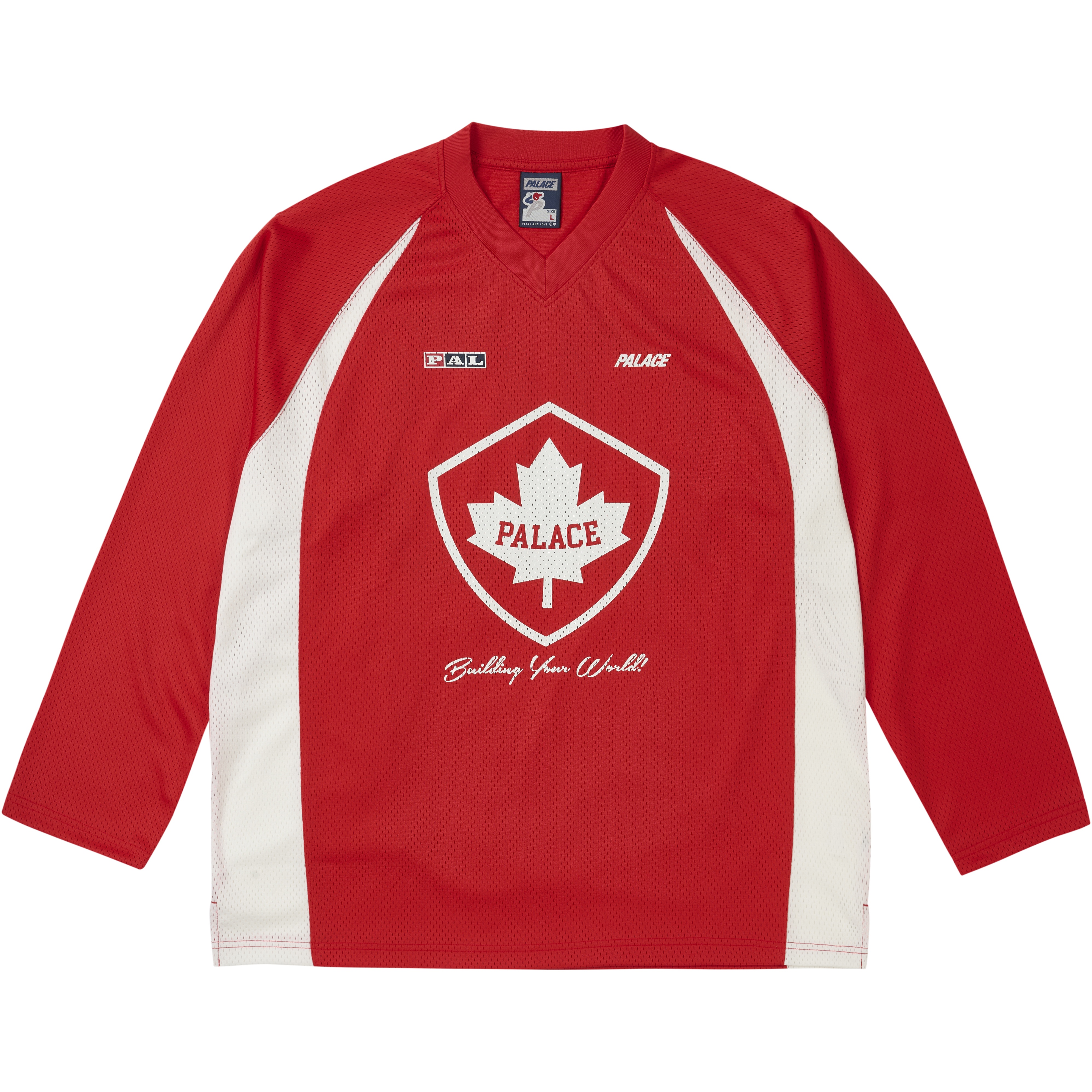 Palace PAL-ICE HOCKEY JERSEY RED