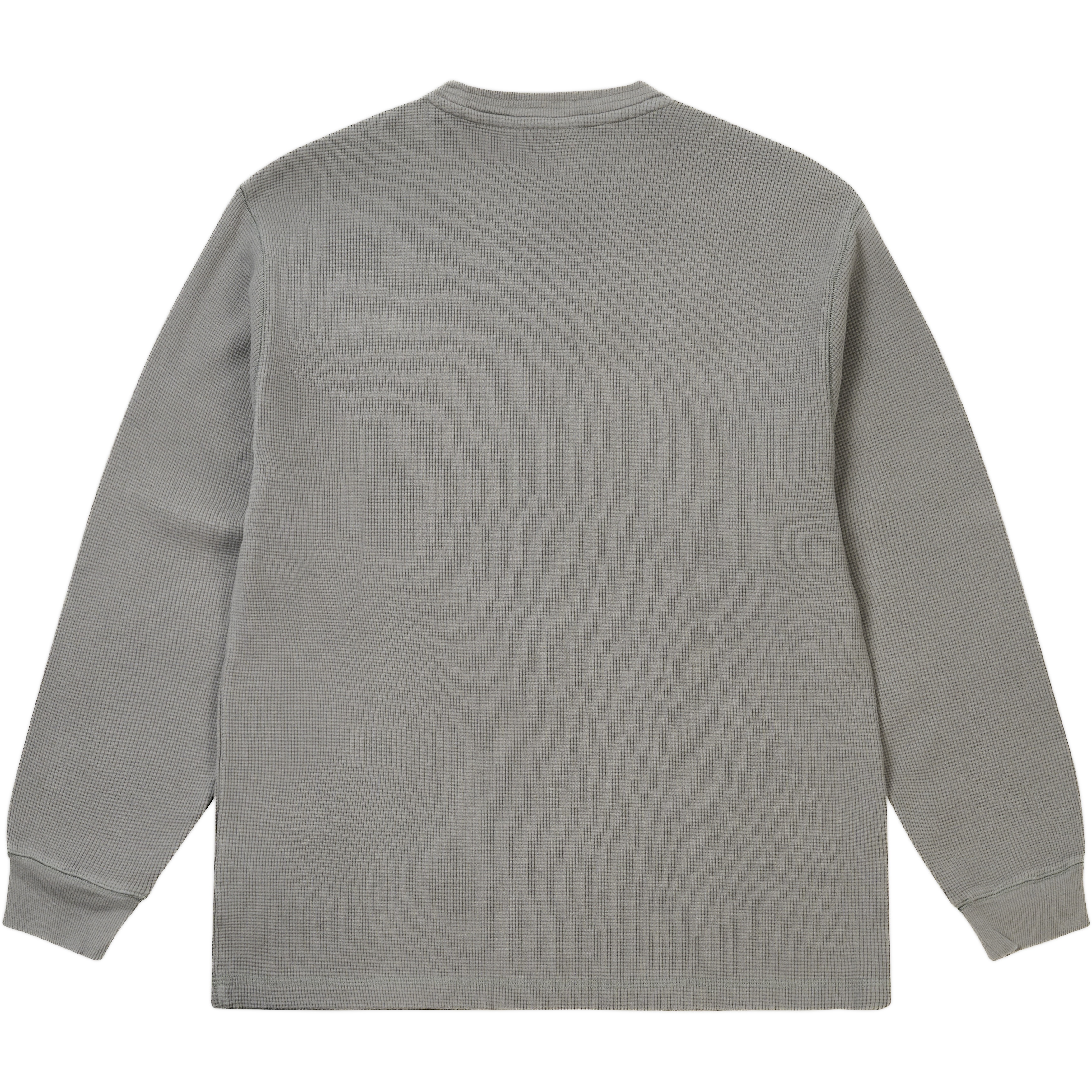 Thumbnail PALACE SCHOTT WAFFLE LONGSLEEVE GREY one color