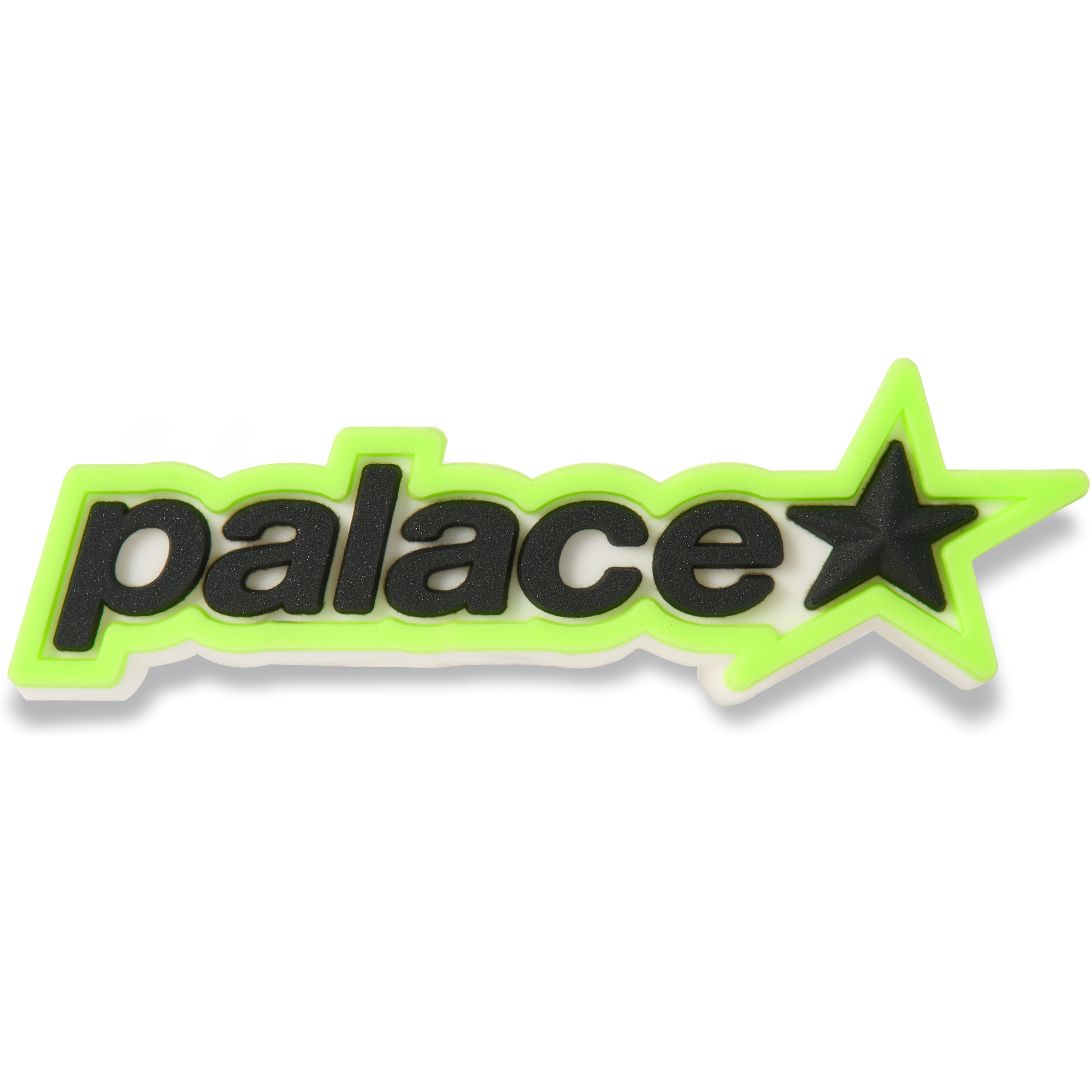 Palace PALACE STAR PIN BADGE WHITE / GREEN